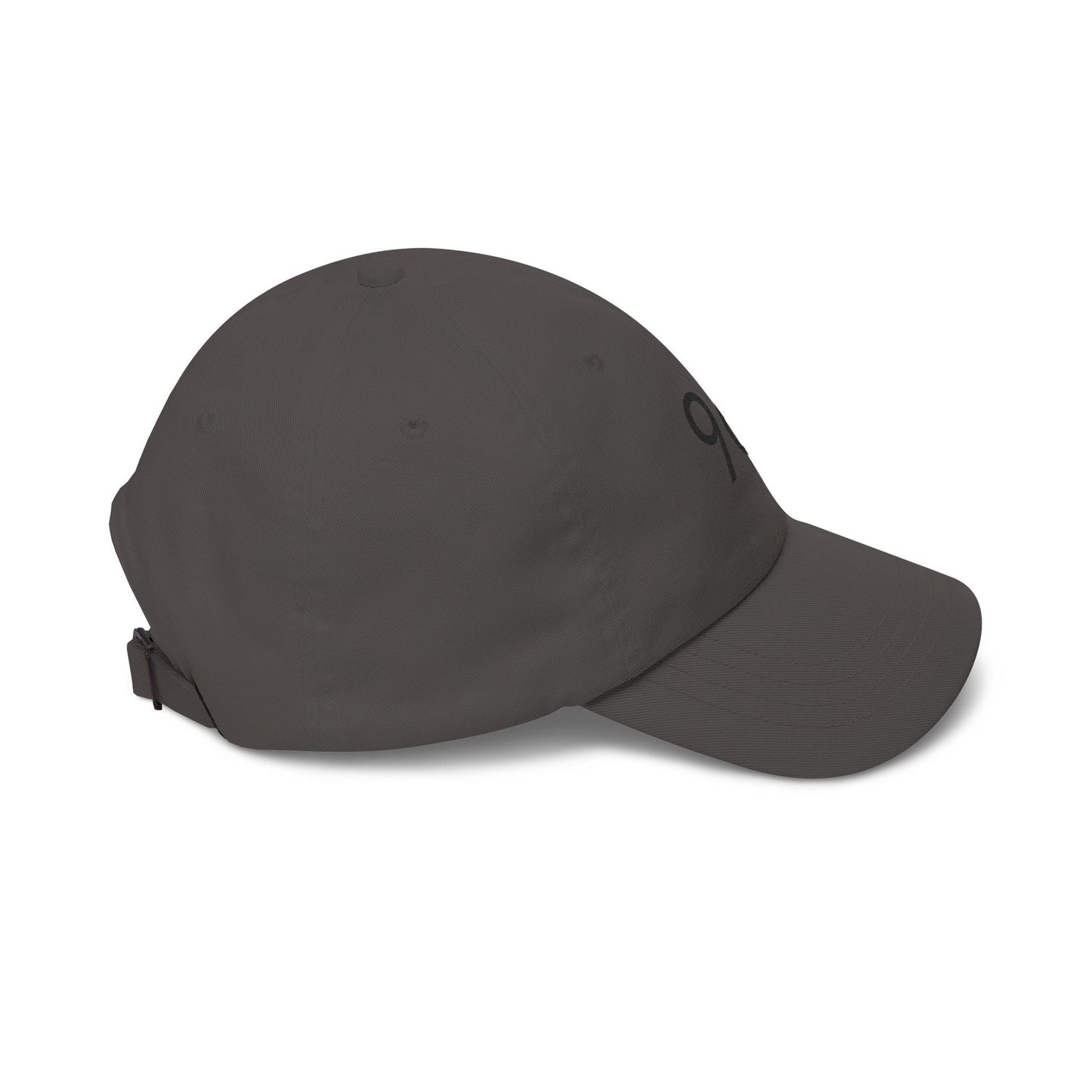 96 Embroidered Classic Dad Cap — Minimal Vintage Number Baseball Hat - Mantleshop