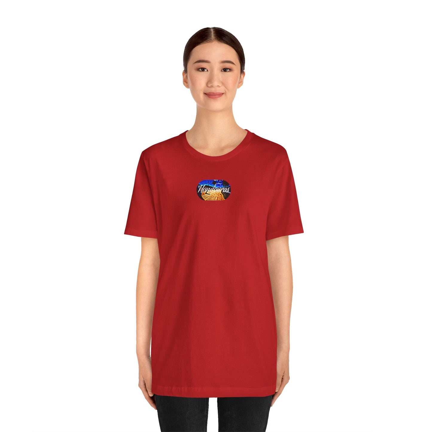 Honduras Oval Art Bella T-Shirt - Mantle x Whitecloak