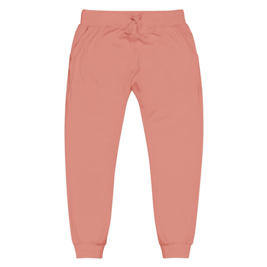 Embroidered Fleece Sweatpants — Cozy Casual Joggers
