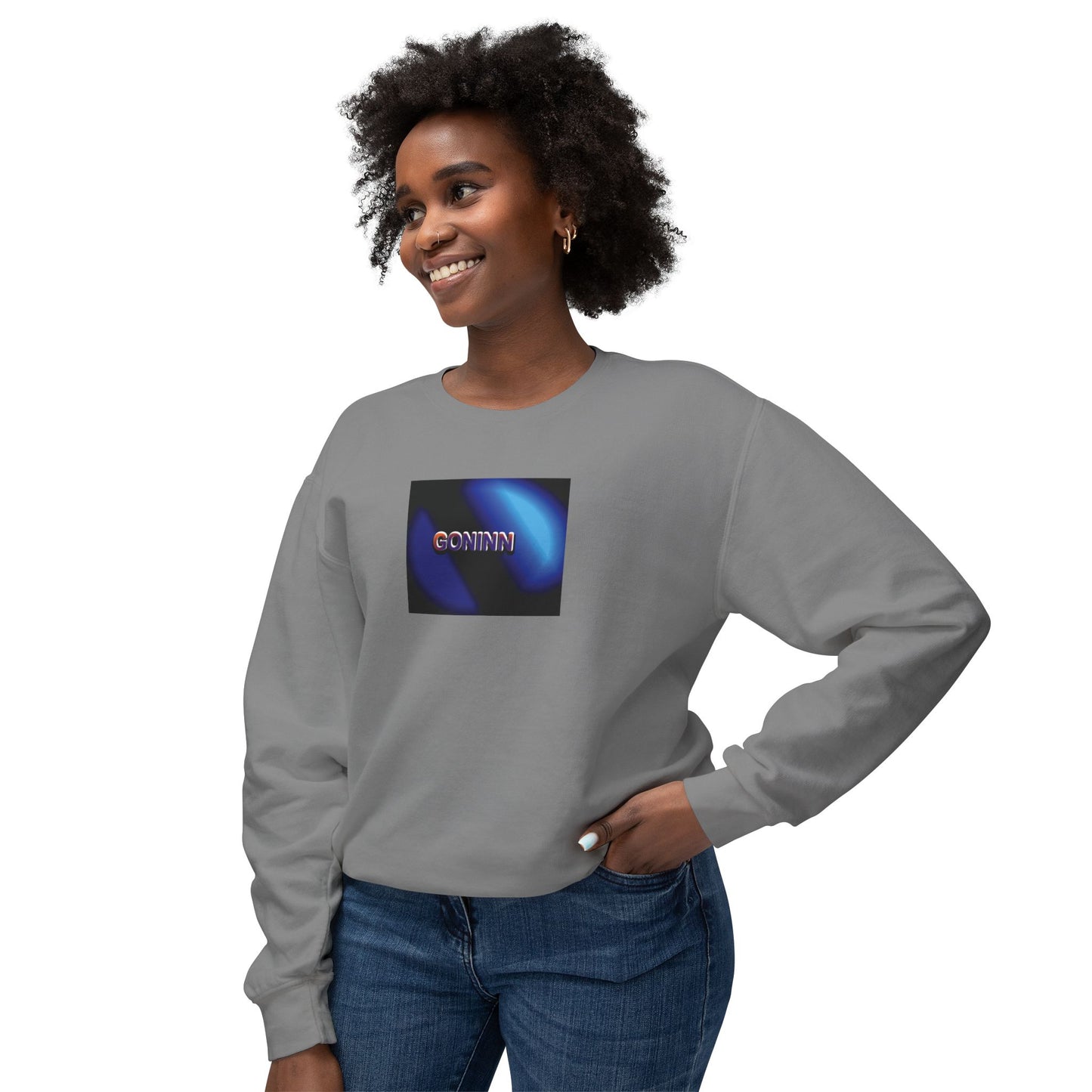Goninn Cosmic Crewneck Sweatshirt, Unisex Sweater
