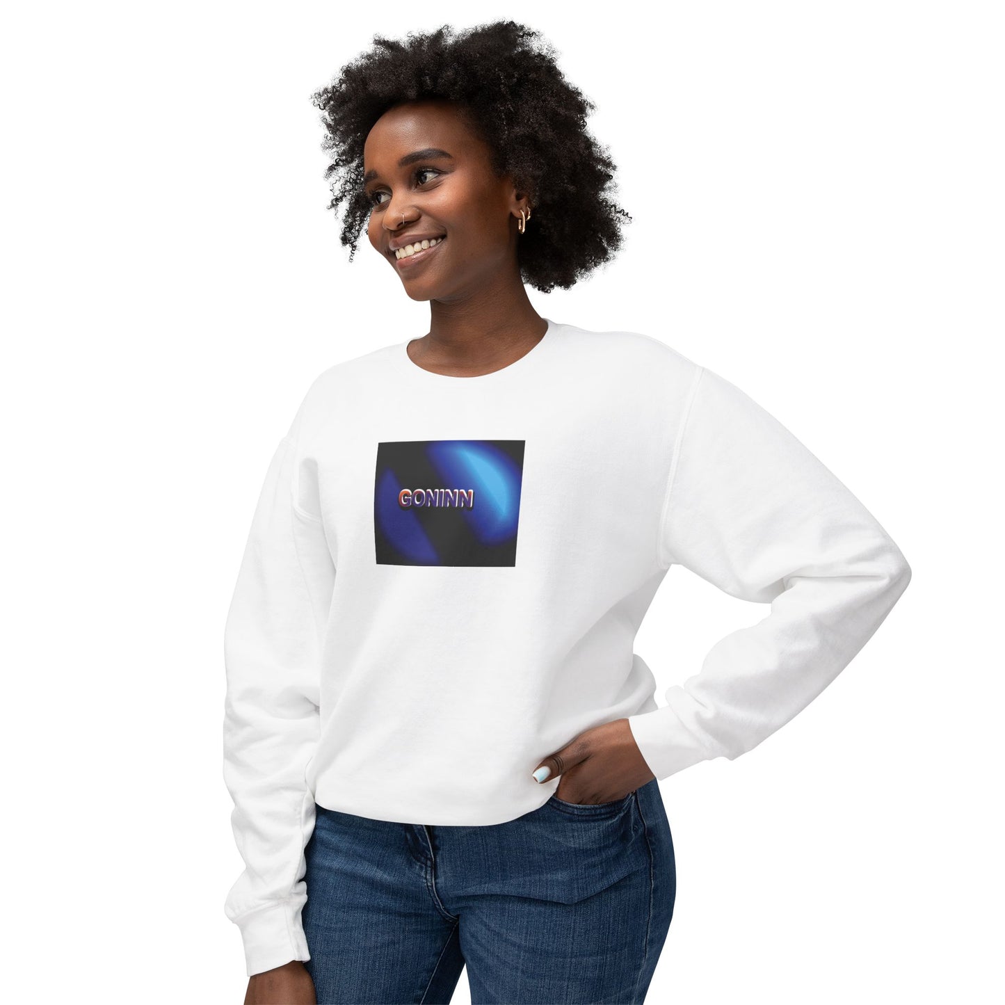 Goninn Cosmic Crewneck Sweatshirt, Unisex Sweater