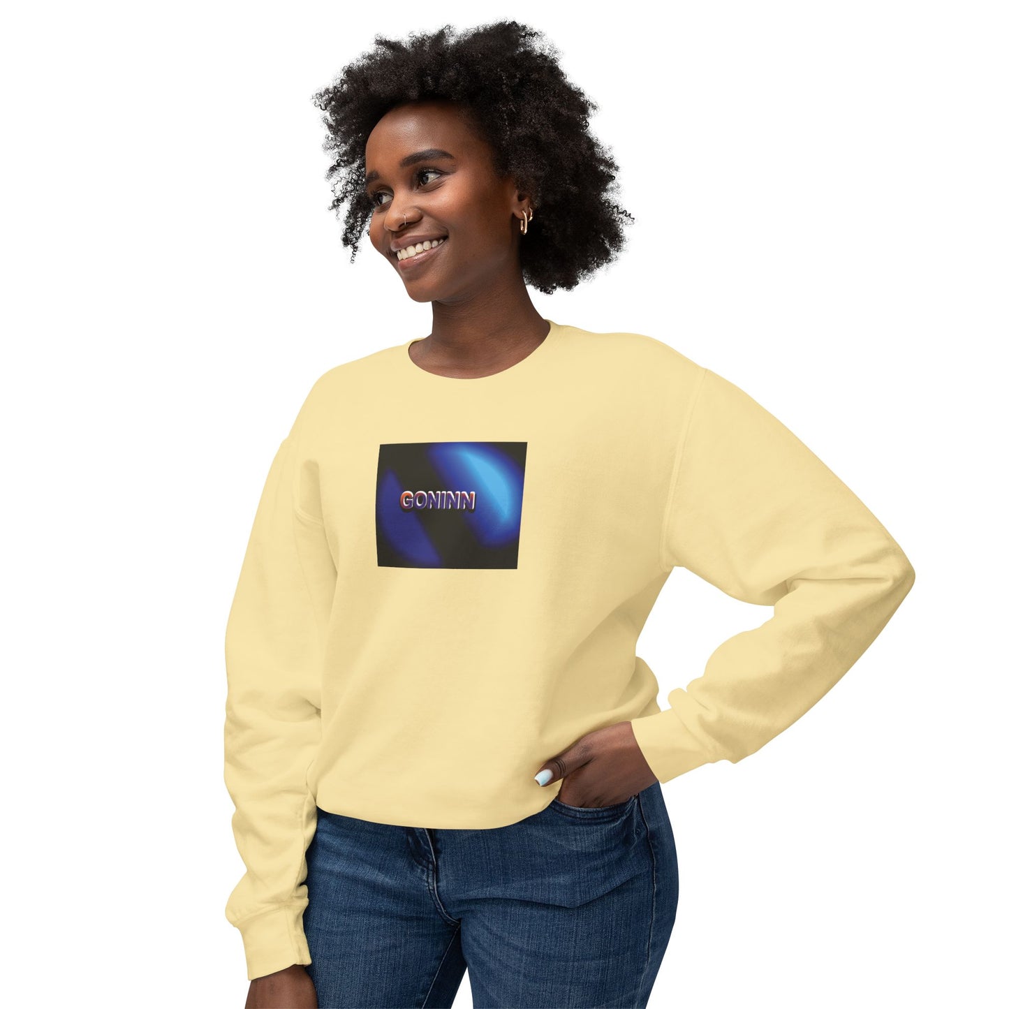 Goninn Cosmic Crewneck Sweatshirt, Unisex Sweater