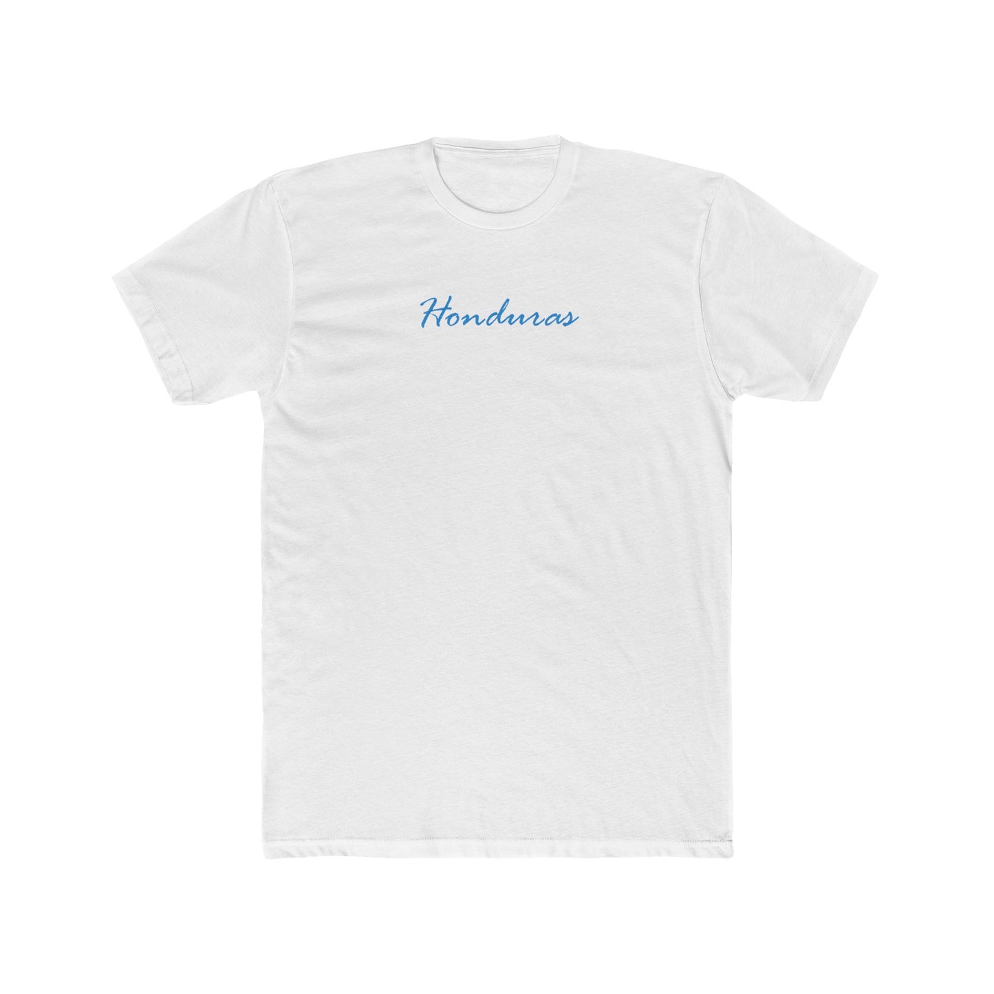 Honduras Blue Script Tee