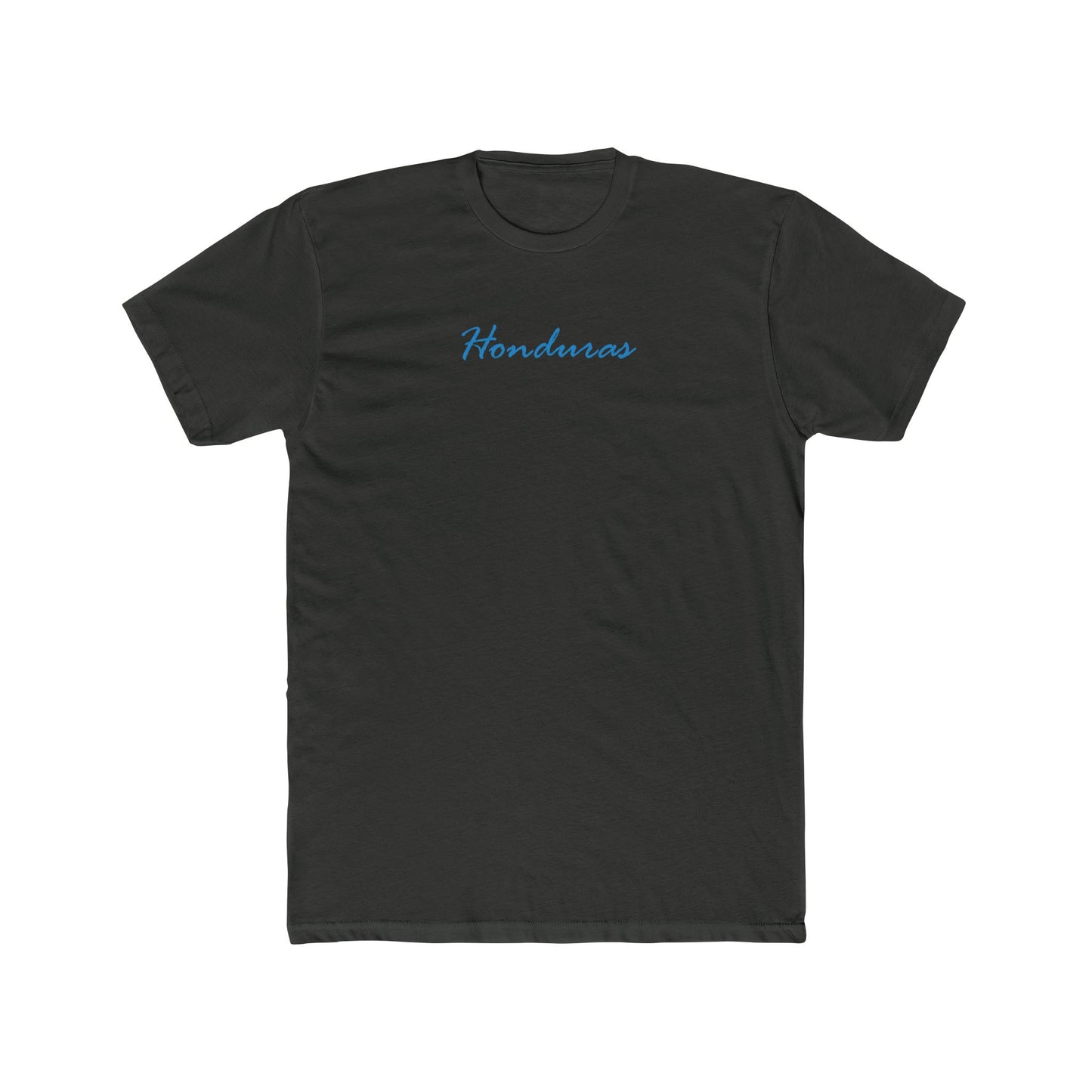 Honduras Blue Script Tee