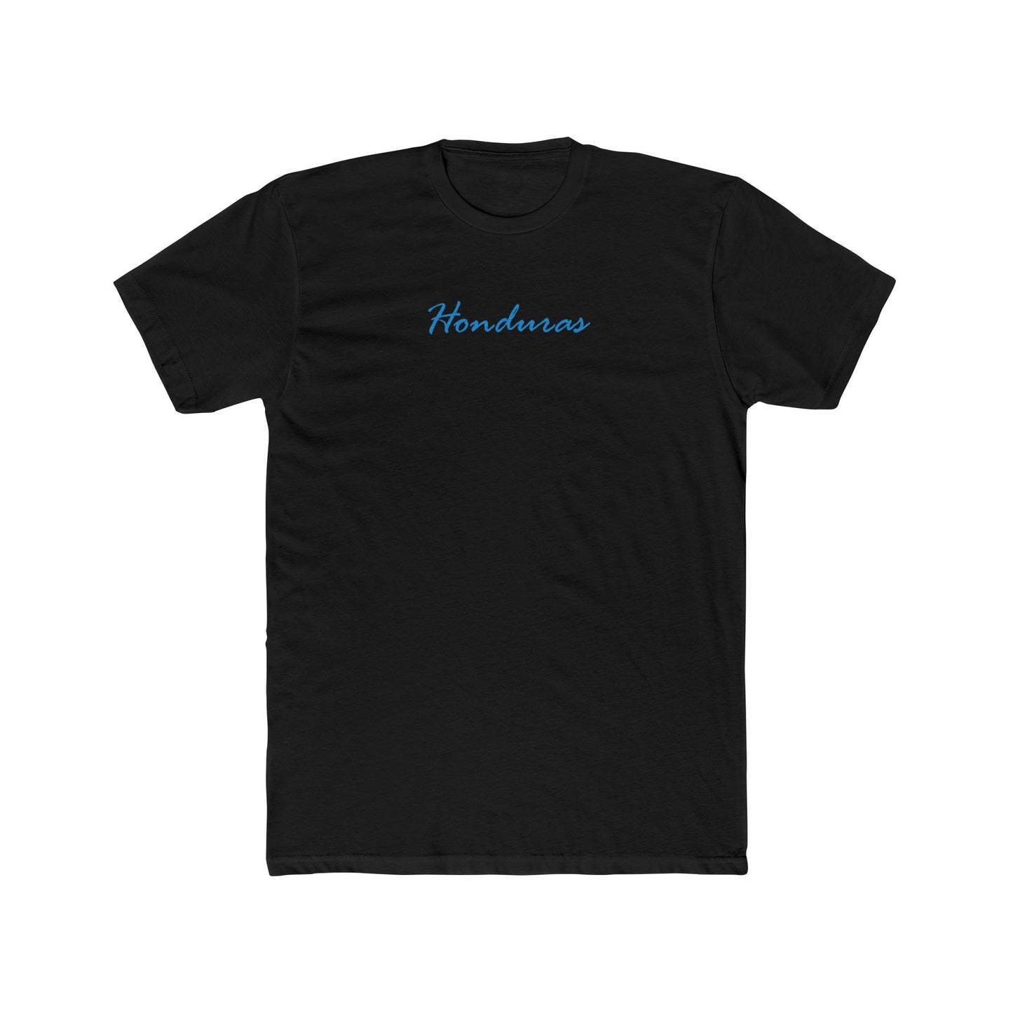 Honduras Blue Script Tee