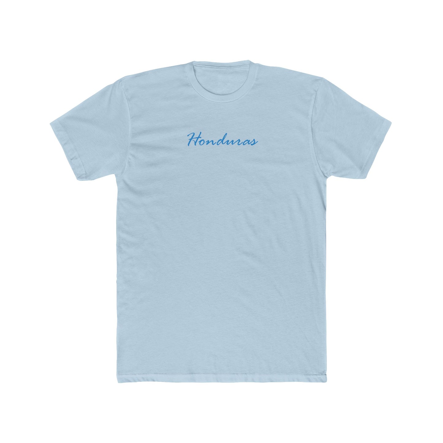 Honduras Blue Script Tee