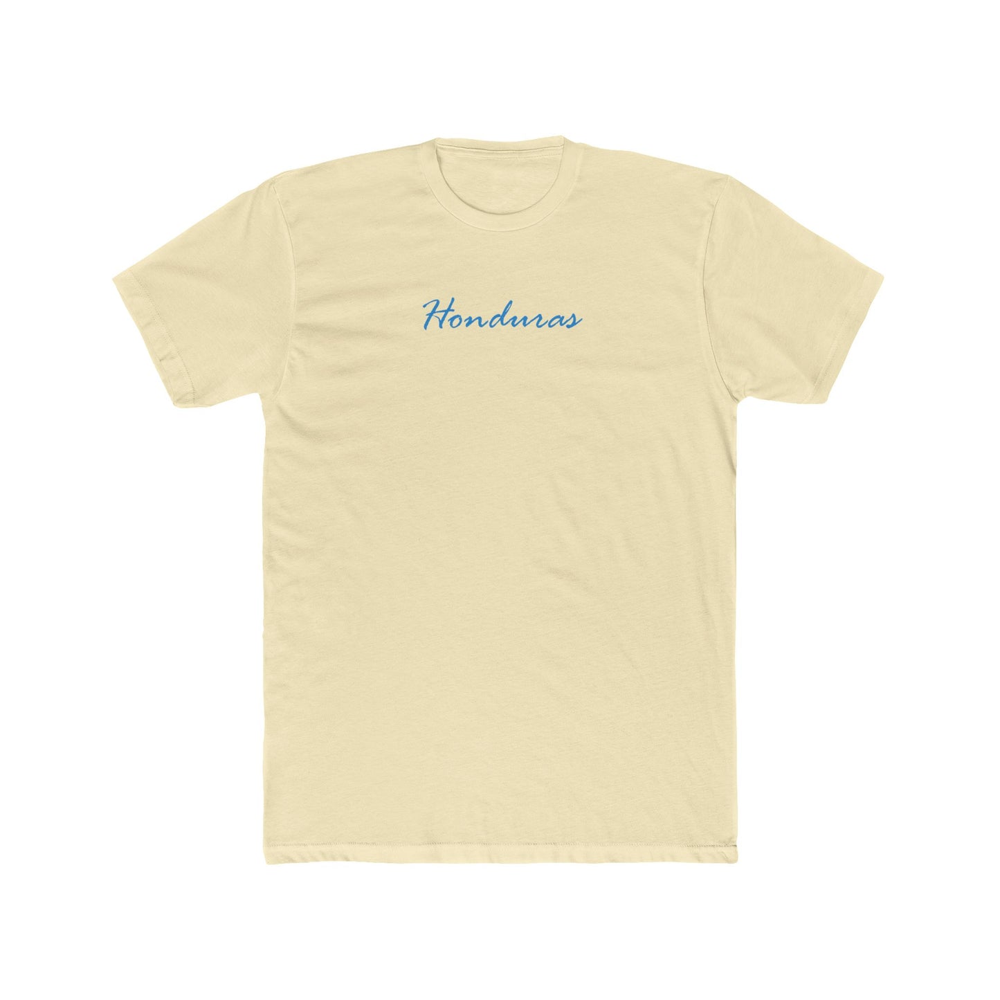Honduras Blue Script Tee