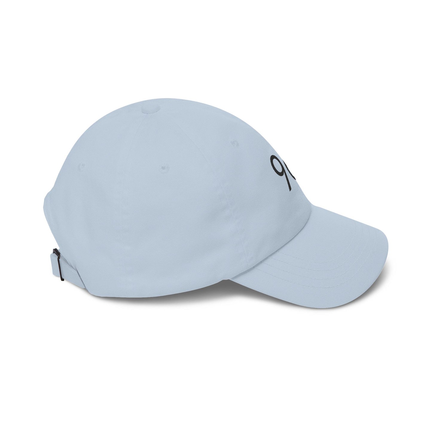 96 Embroidered Classic Dad Cap — Minimal Vintage Number Baseball Hat