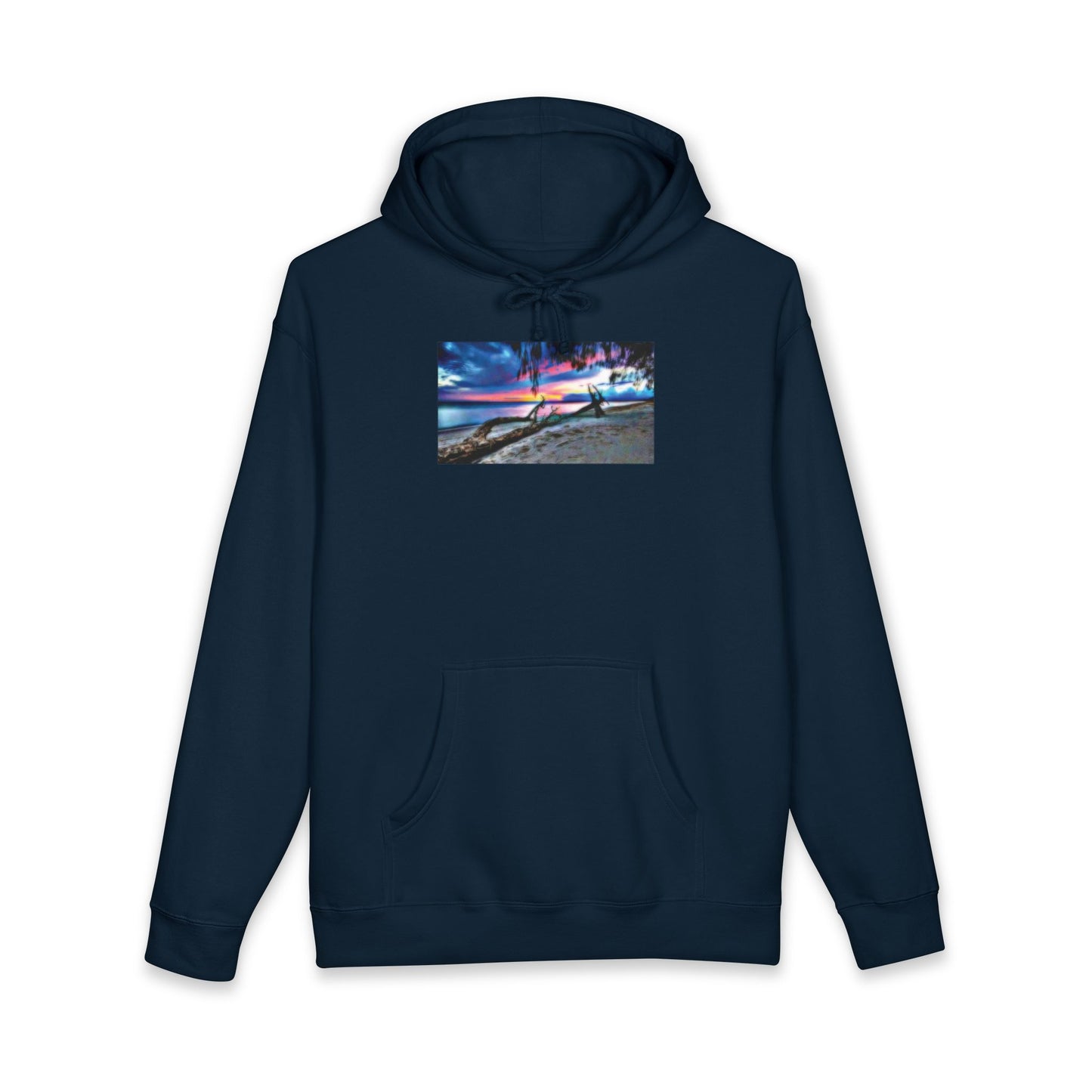 Twilight Sunset Seaside Hoodie — Coastal Beach Surf Pullover