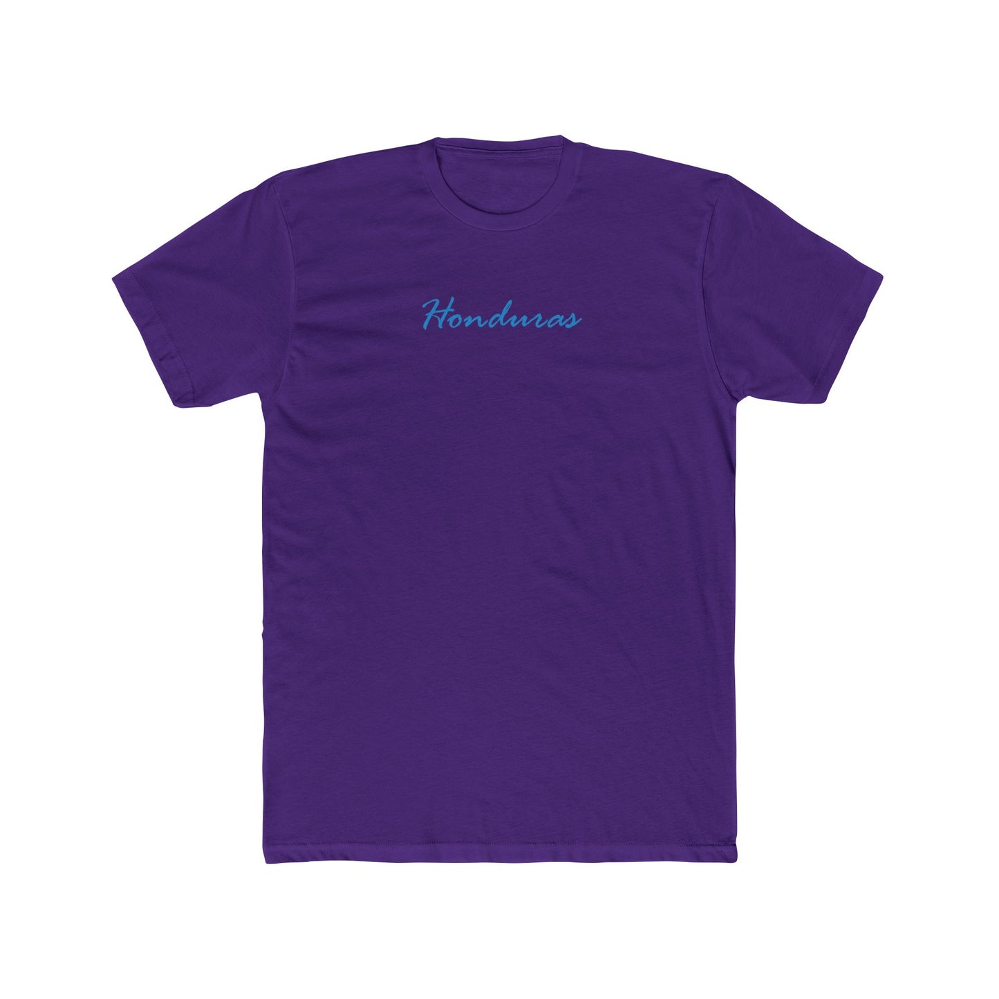 Honduras Blue Script Tee