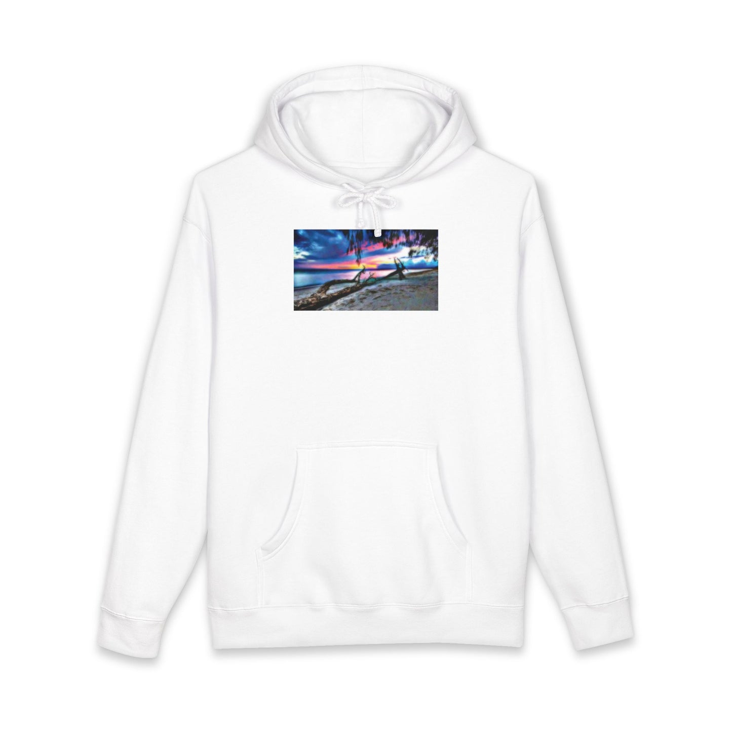 Twilight Sunset Seaside Hoodie — Coastal Beach Surf Pullover