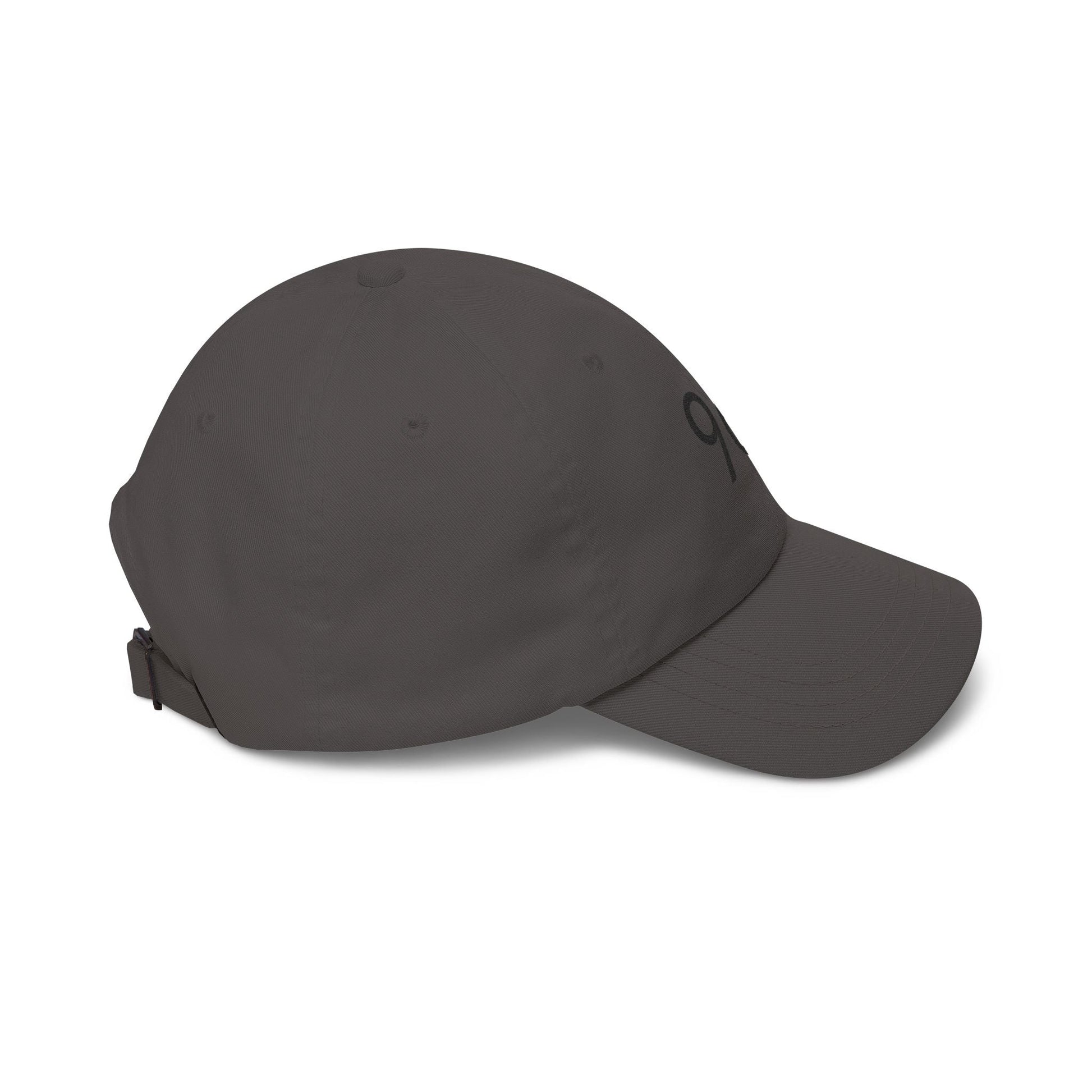 96 Embroidered Classic Dad Cap — Minimal Vintage Number Baseball Hat - Mantleshop