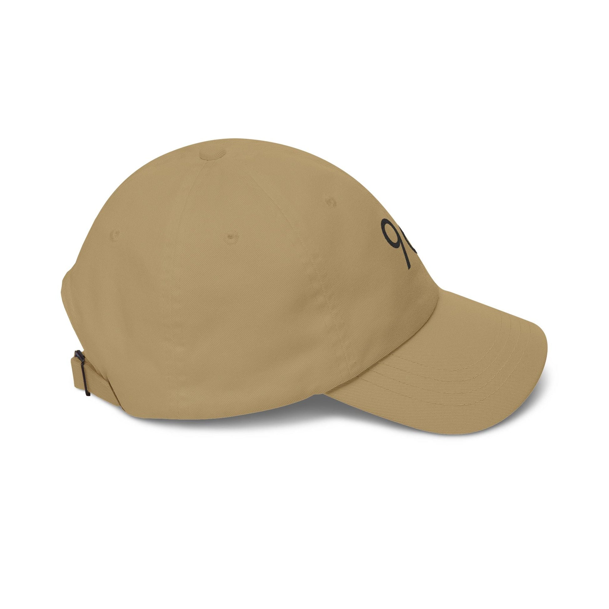 96 Embroidered Classic Dad Cap — Minimal Vintage Number Baseball Hat - Mantleshop