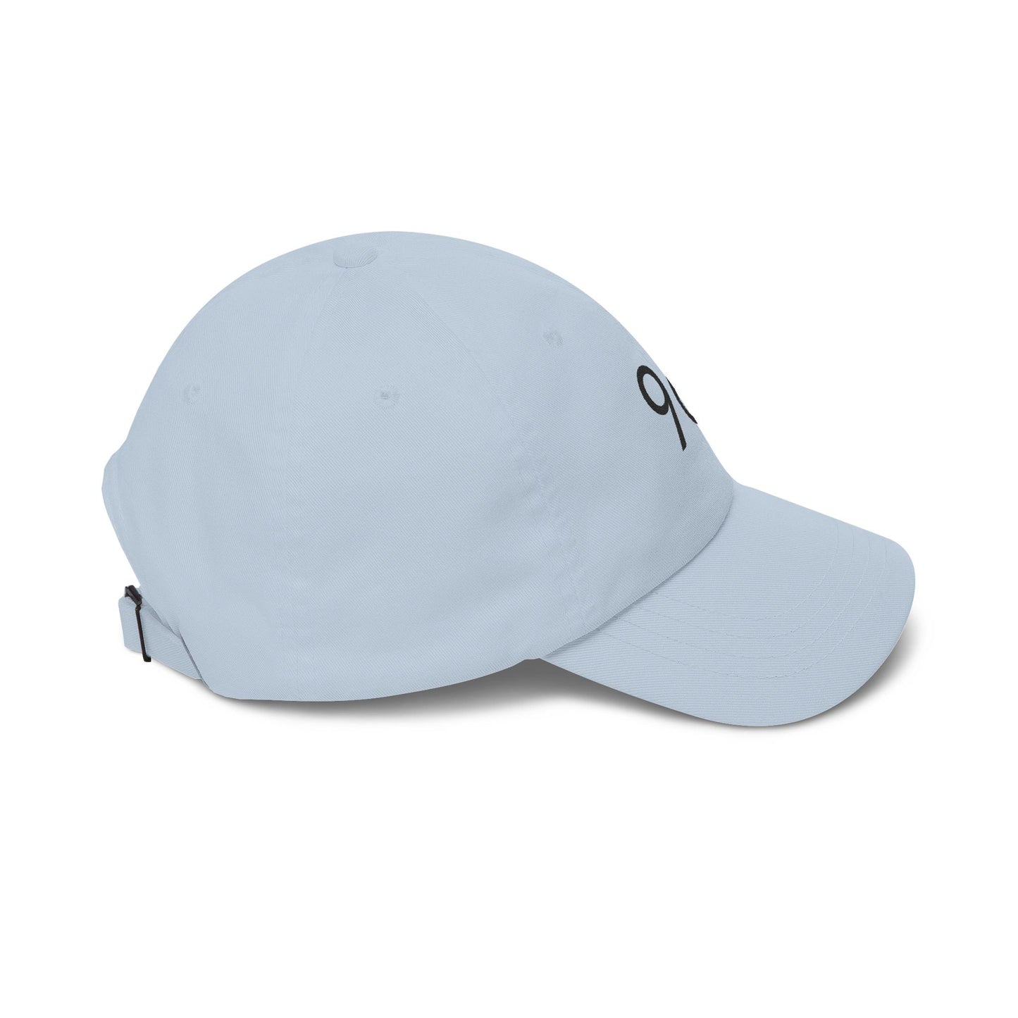 96 Embroidered Classic Dad Cap — Minimal Vintage Number Baseball Hat - Mantleshop