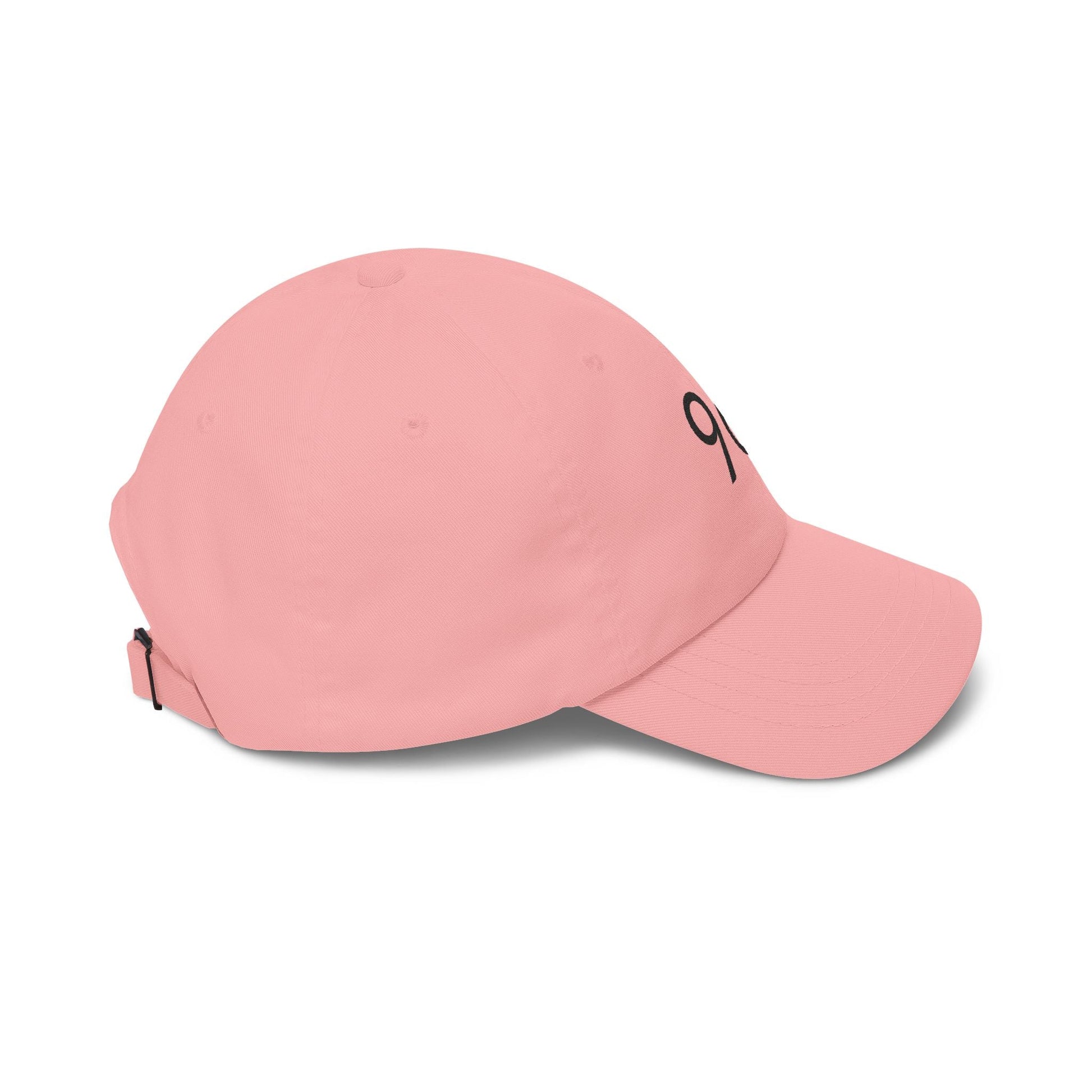 96 Embroidered Classic Dad Cap — Minimal Vintage Number Baseball Hat - Mantleshop