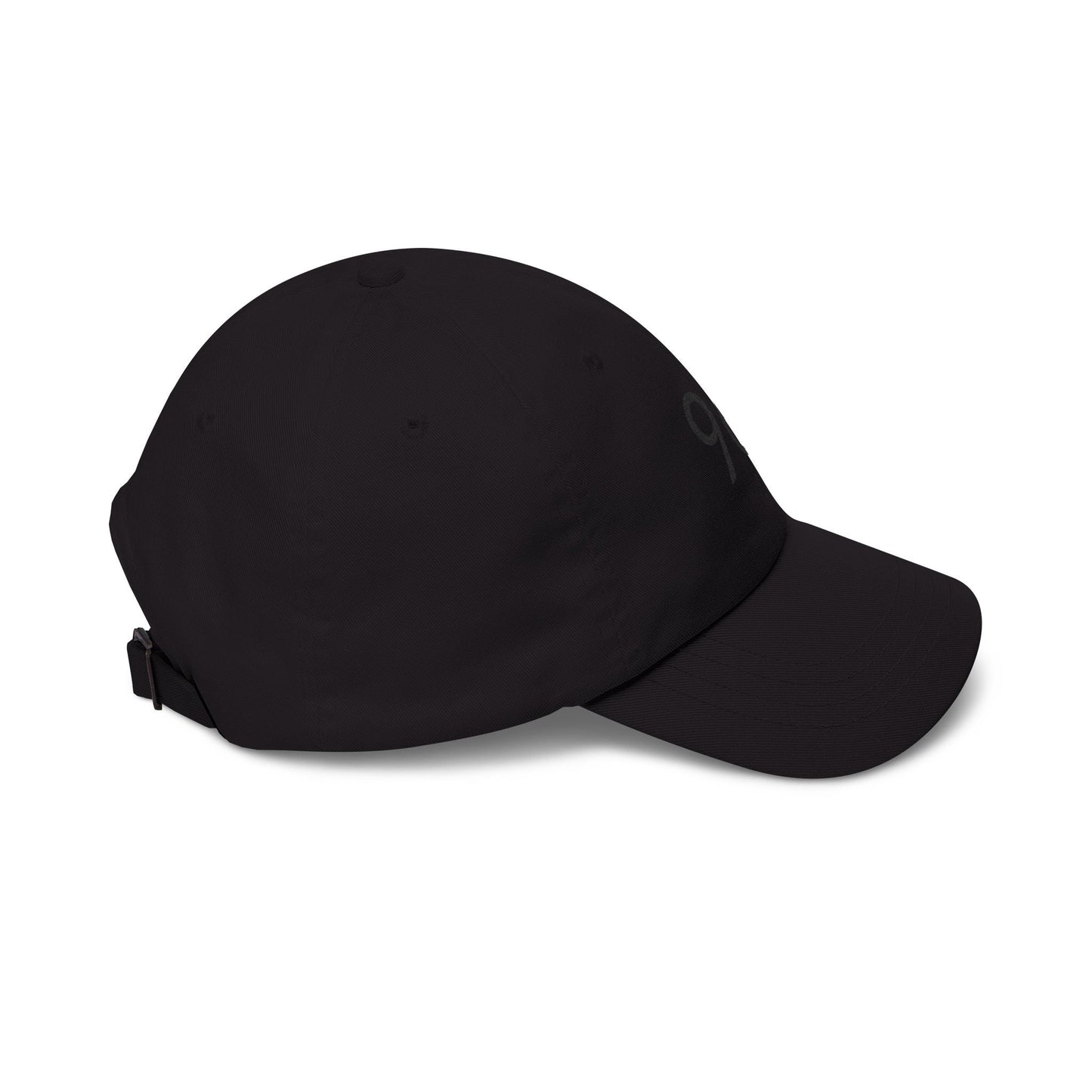 96 Embroidered Classic Dad Cap — Minimal Vintage Number Baseball Hat - Mantleshop