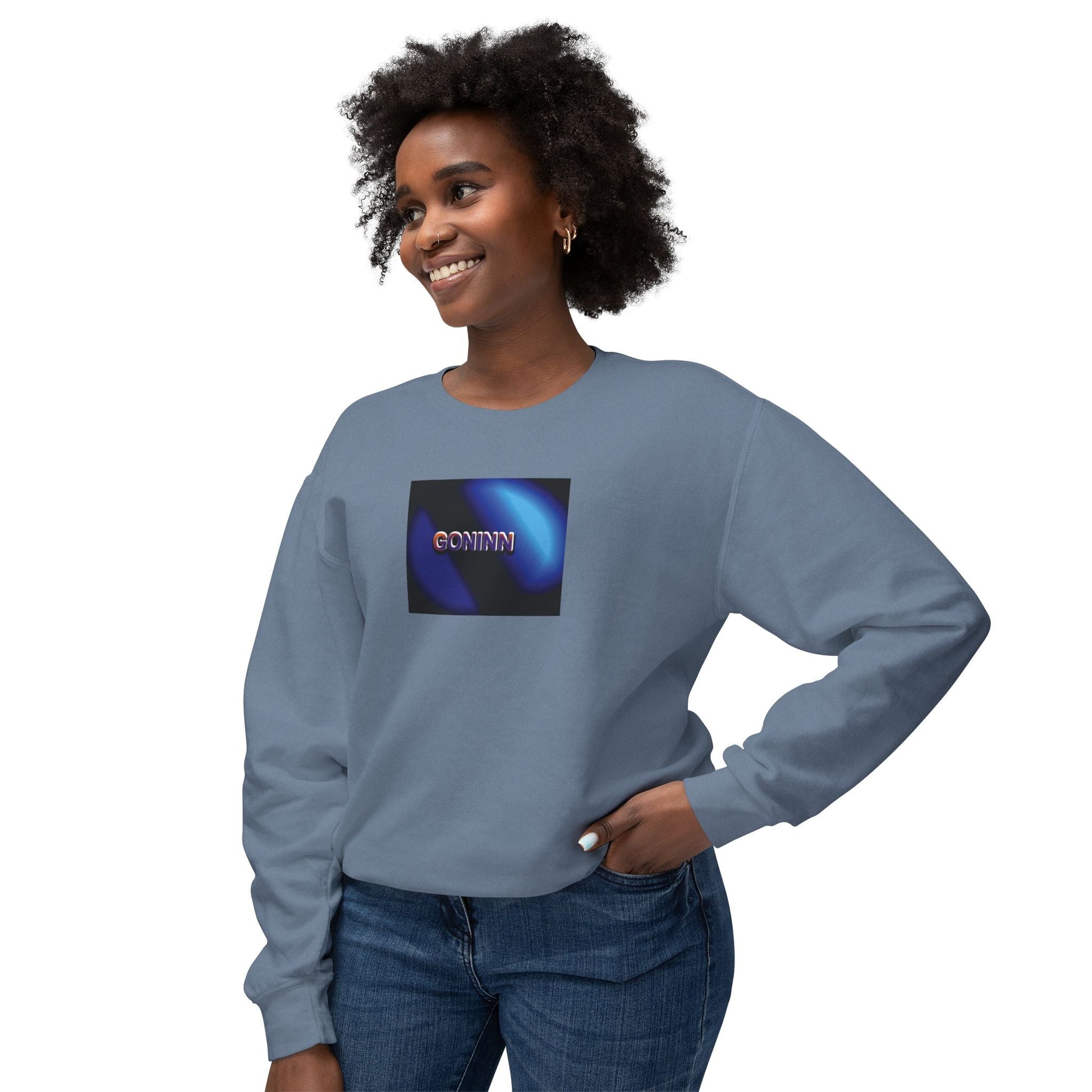 Goninn Cosmic Crewneck Sweatshirt, Unisex Sweater - Mantleshop