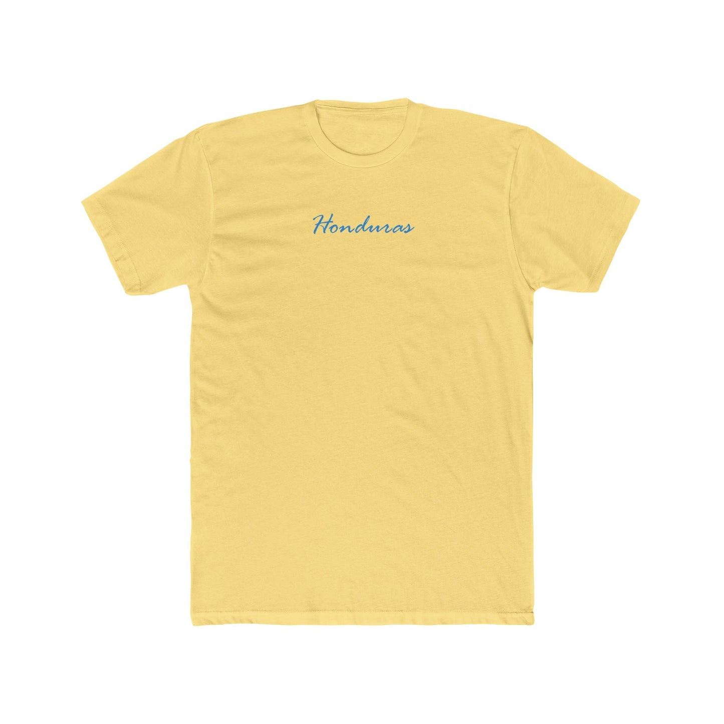 Honduras Blue Script Tee - Mantle x Whitecloak