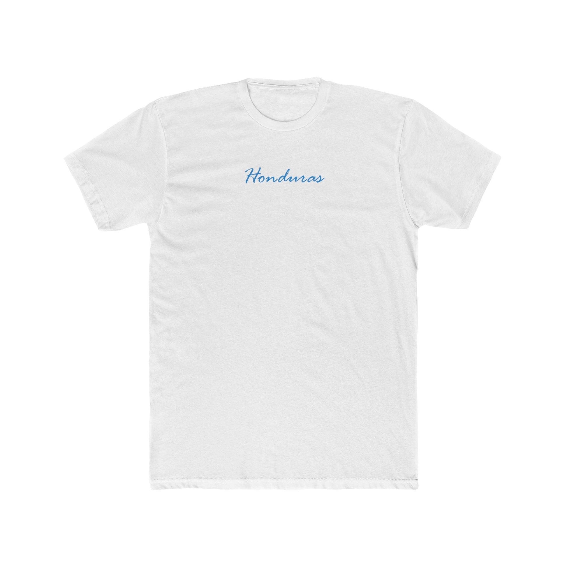 Honduras Blue Script Tee - Mantle x Whitecloak