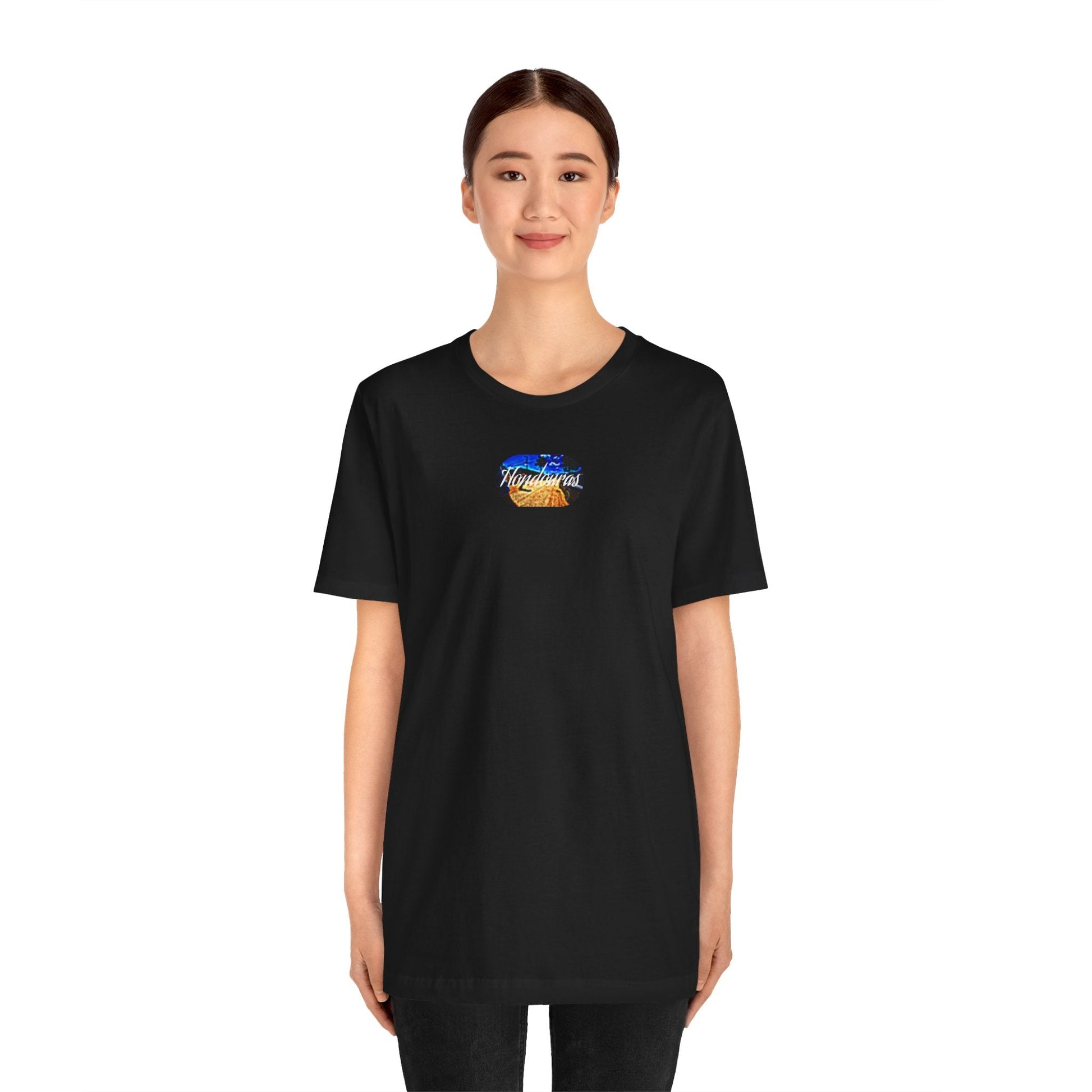 Honduras Oval Art Bella T-Shirt - Mantle x Whitecloak