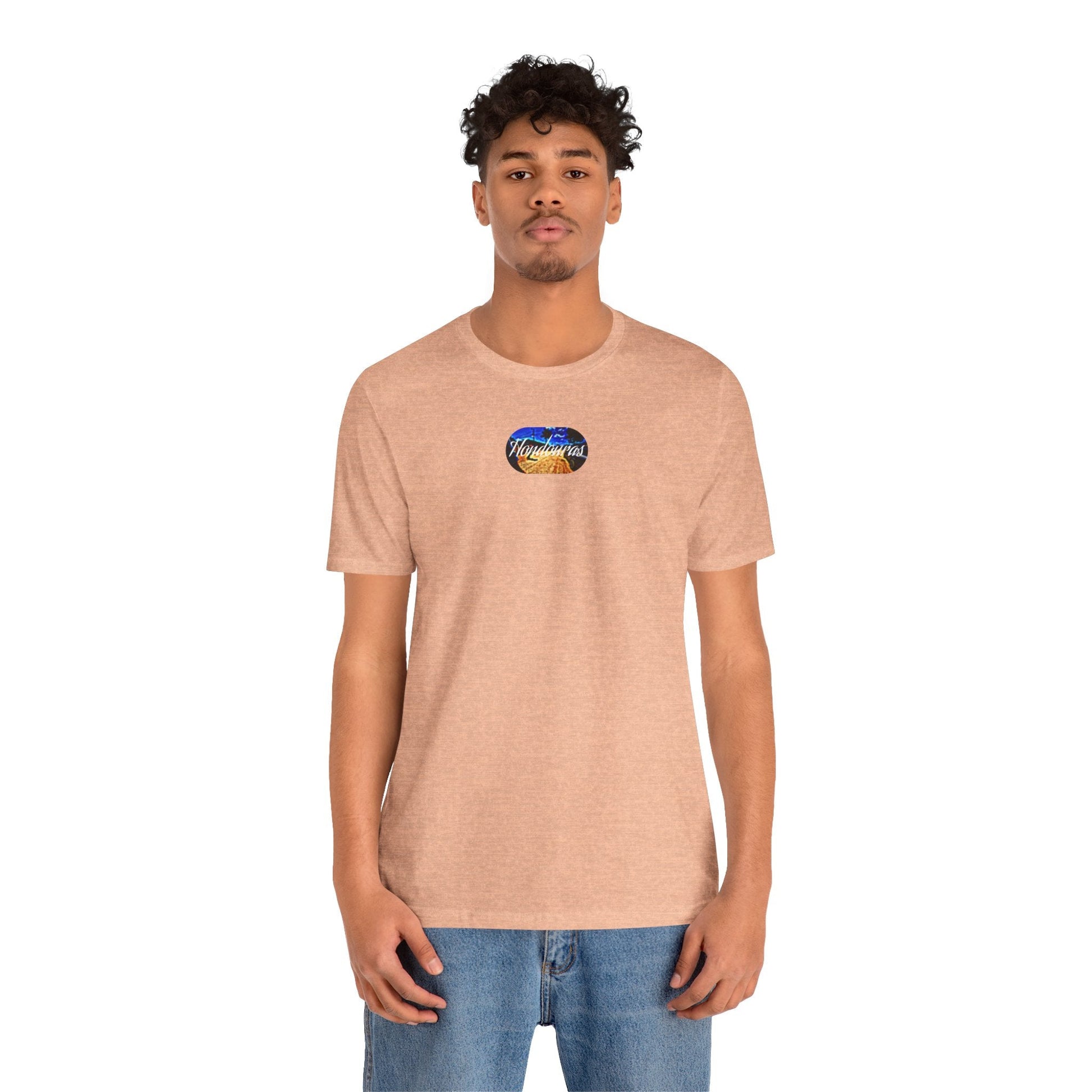 Honduras Oval Art Bella T-Shirt - Mantle x Whitecloak