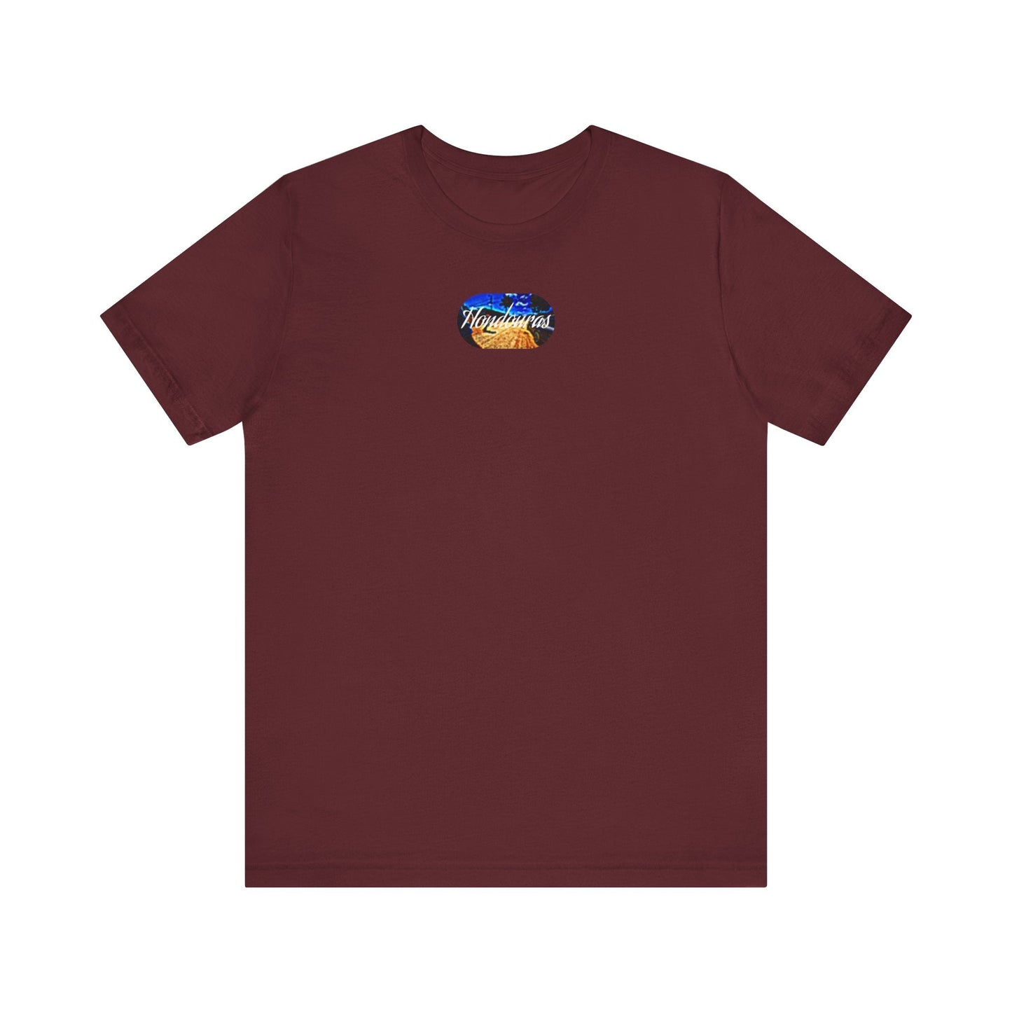 Honduras Oval Art Bella T-Shirt - Mantle x Whitecloak