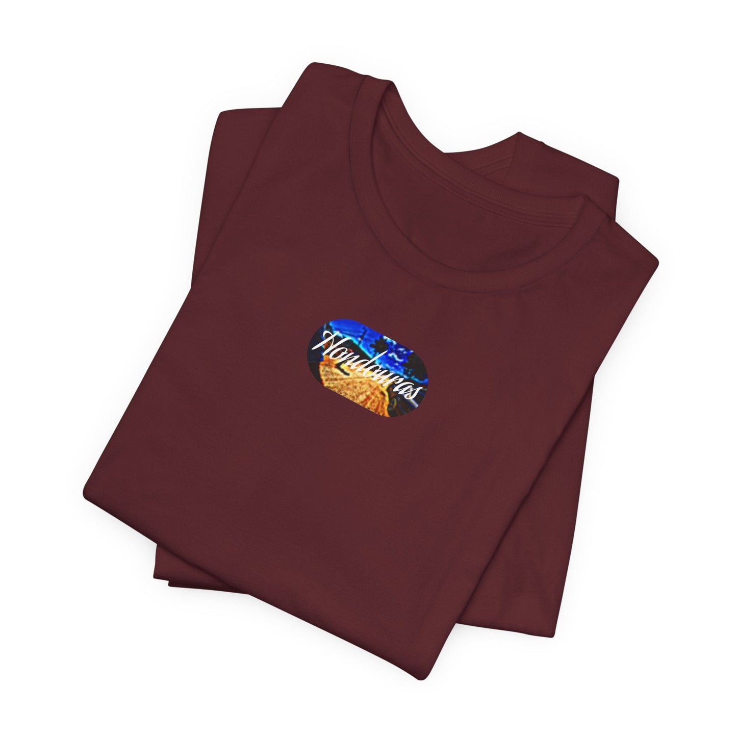 Honduras Oval Art Bella T-Shirt - Mantle x Whitecloak