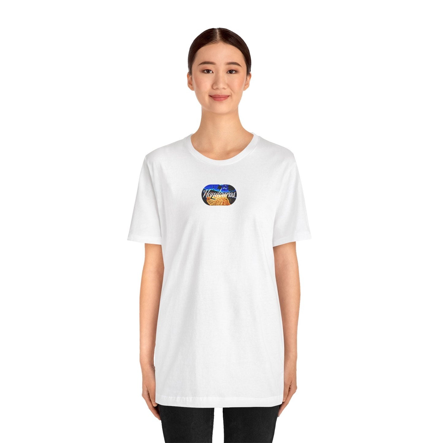 Honduras Oval Art Bella T-Shirt - Mantle x Whitecloak
