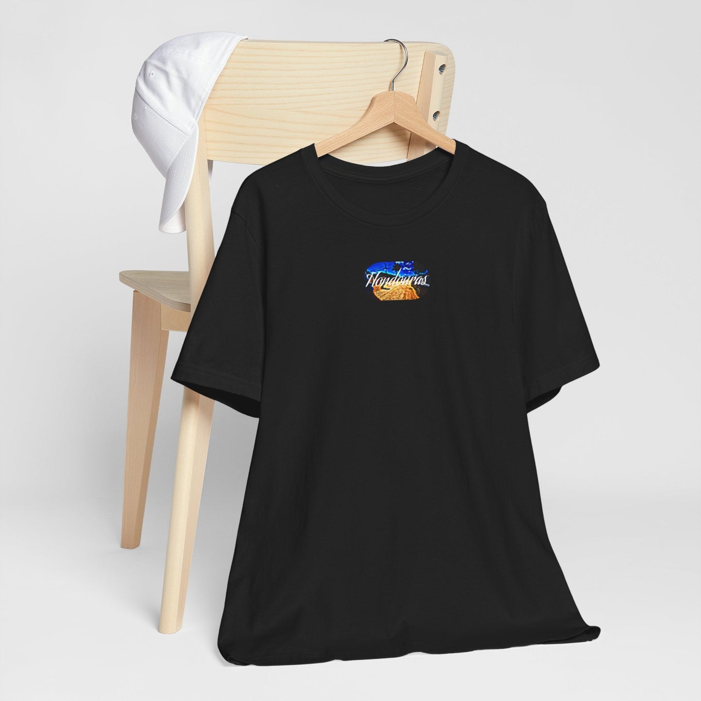 Honduras Oval Art Bella T-Shirt - Mantle x Whitecloak