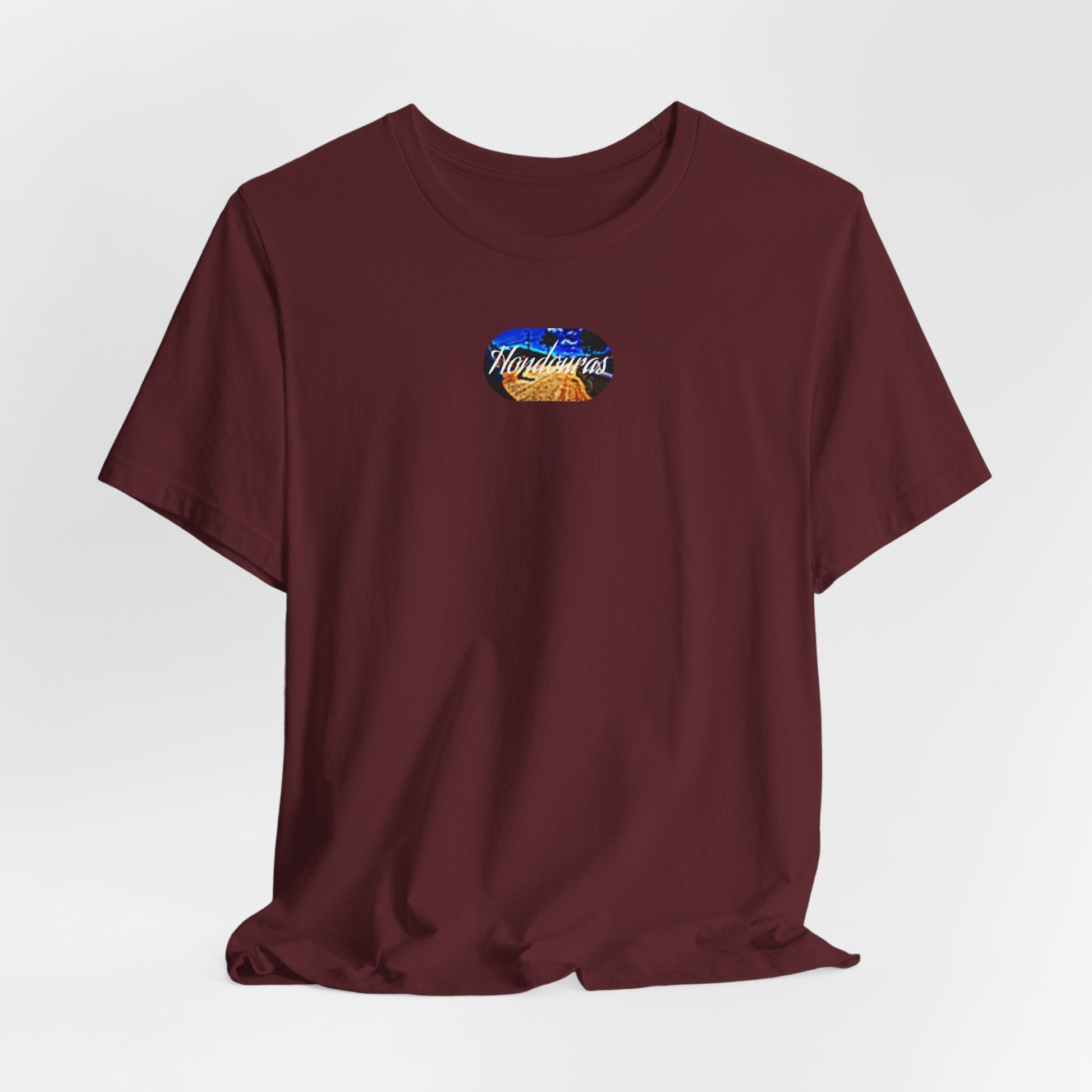 Honduras Oval Art Bella T-Shirt - Mantle x Whitecloak