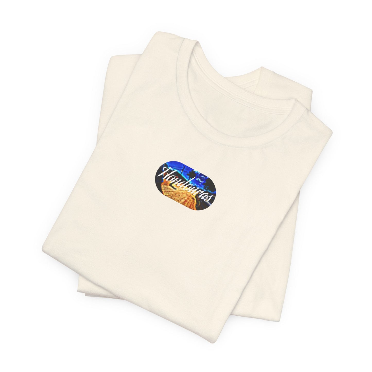 Honduras Oval Art Bella T-Shirt - Mantle x Whitecloak