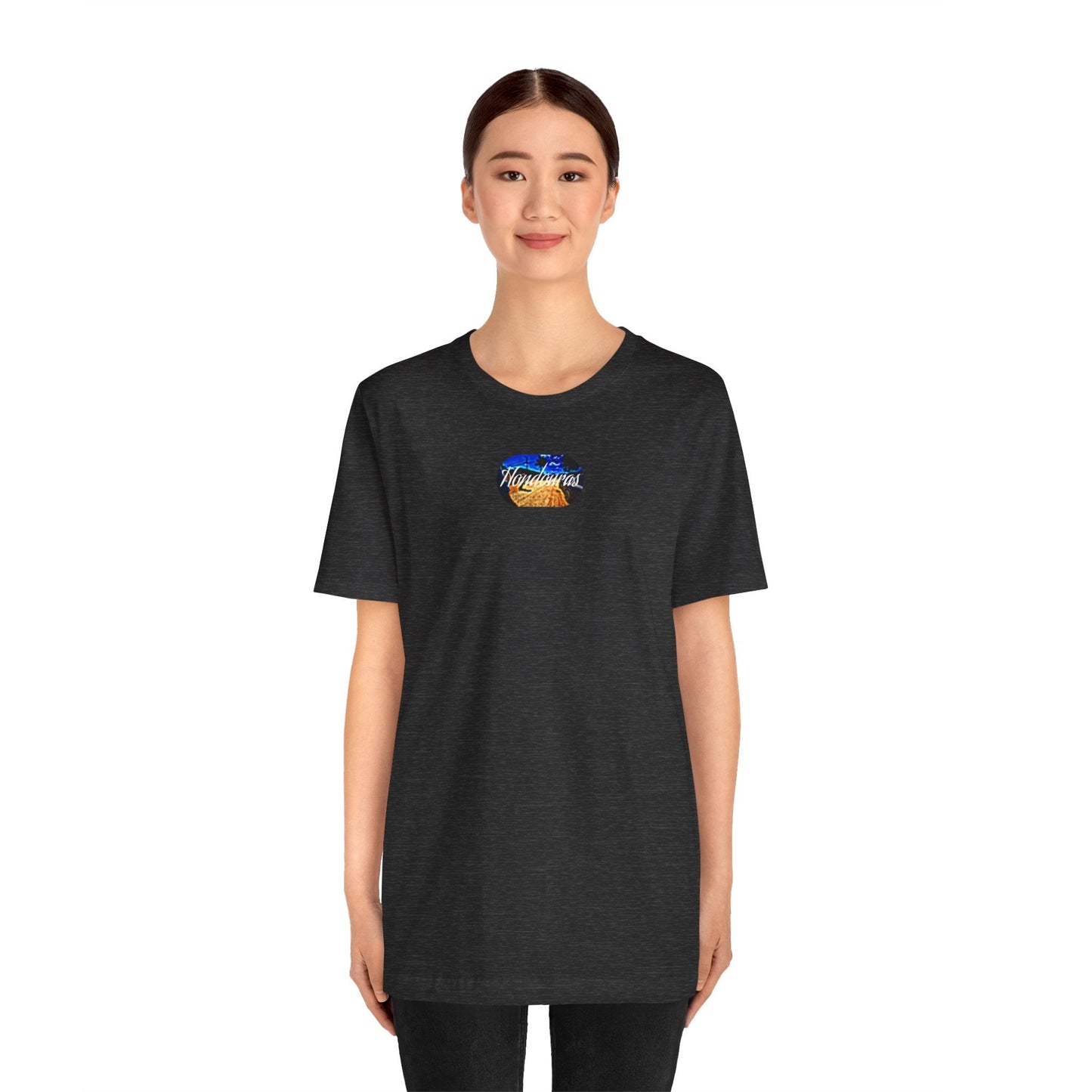 Honduras Oval Art Bella T-Shirt - Mantle x Whitecloak