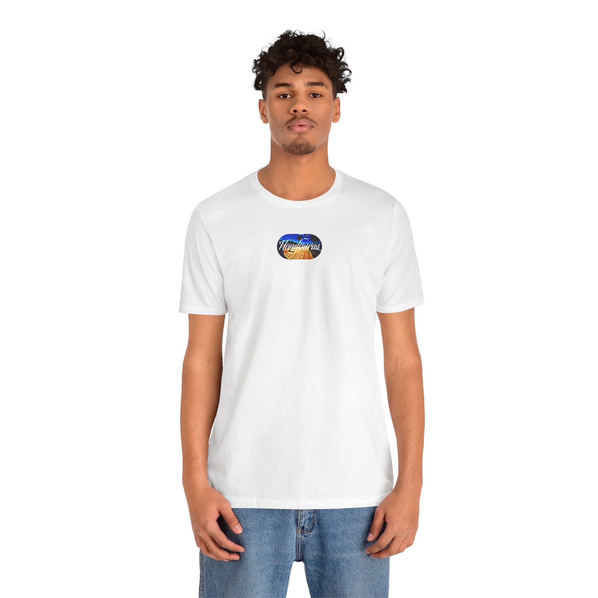 Honduras Oval Art Bella T-Shirt - Mantle x Whitecloak