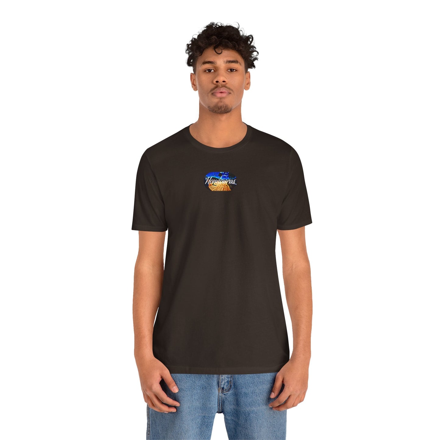 Honduras Oval Art Bella T-Shirt - Mantle x Whitecloak