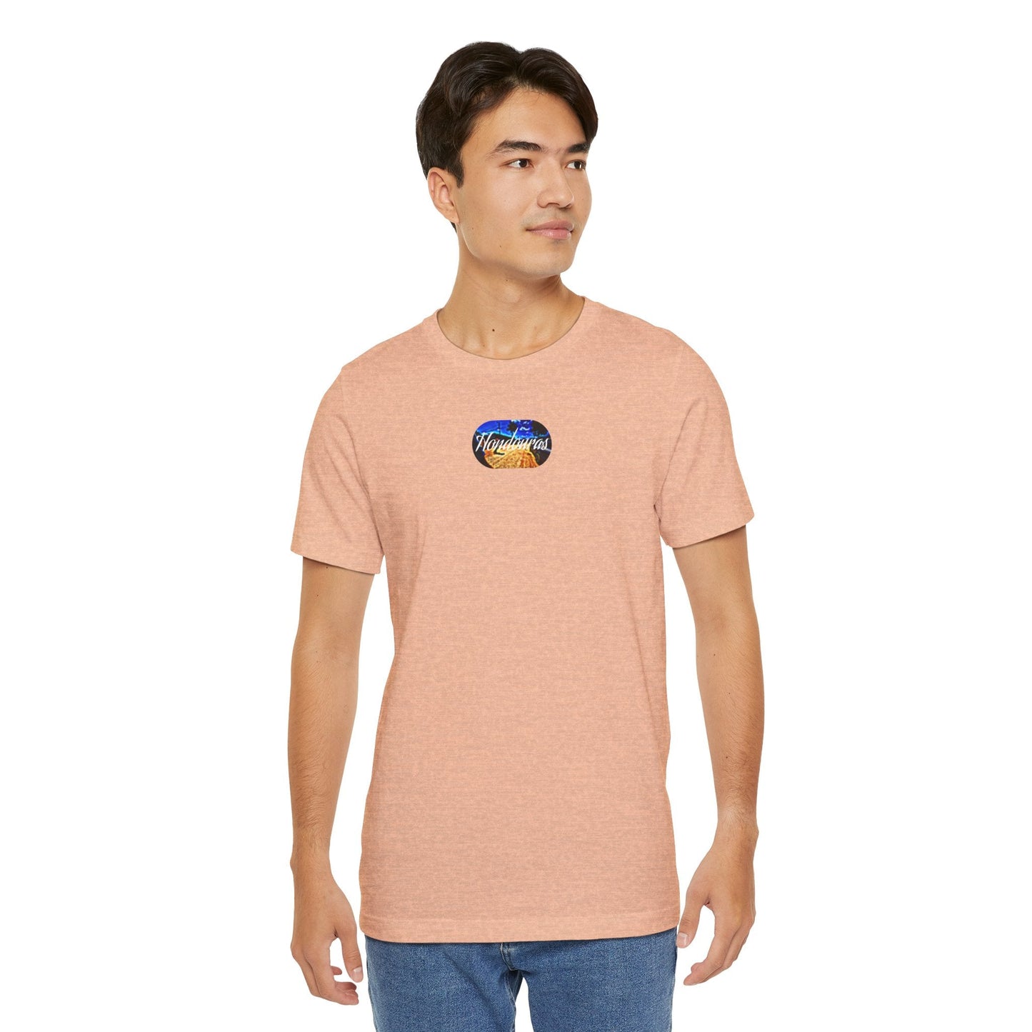 Honduras Oval Art Bella T-Shirt - Mantle x Whitecloak