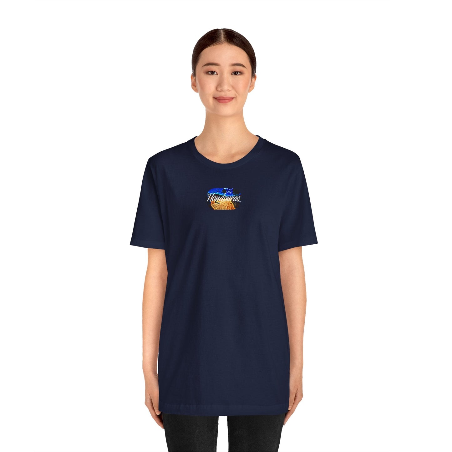 Honduras Oval Art Bella T-Shirt - Mantle x Whitecloak