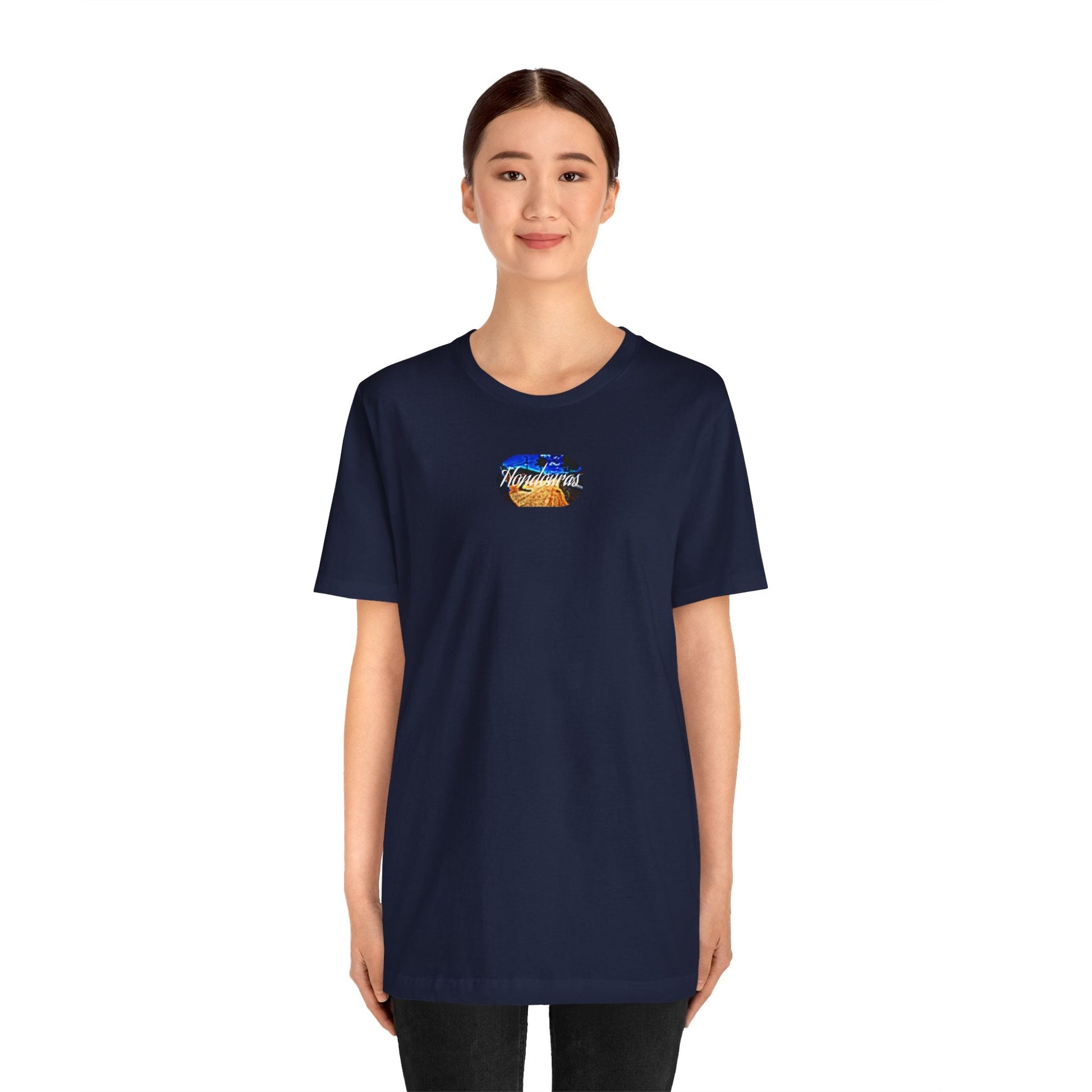 Honduras Oval Art Bella T-Shirt - Mantle x Whitecloak