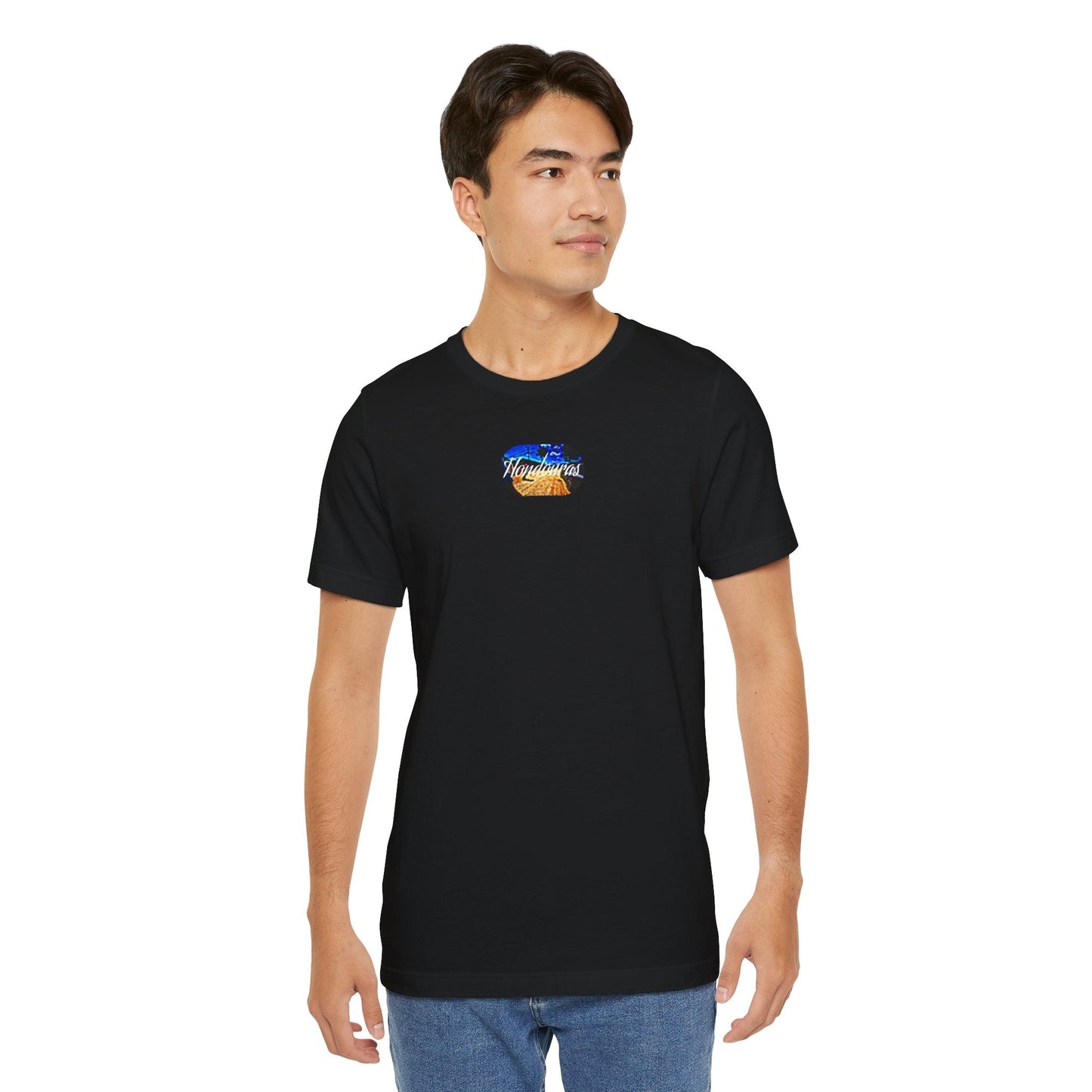 Honduras Oval Art Bella T-Shirt - Mantle x Whitecloak