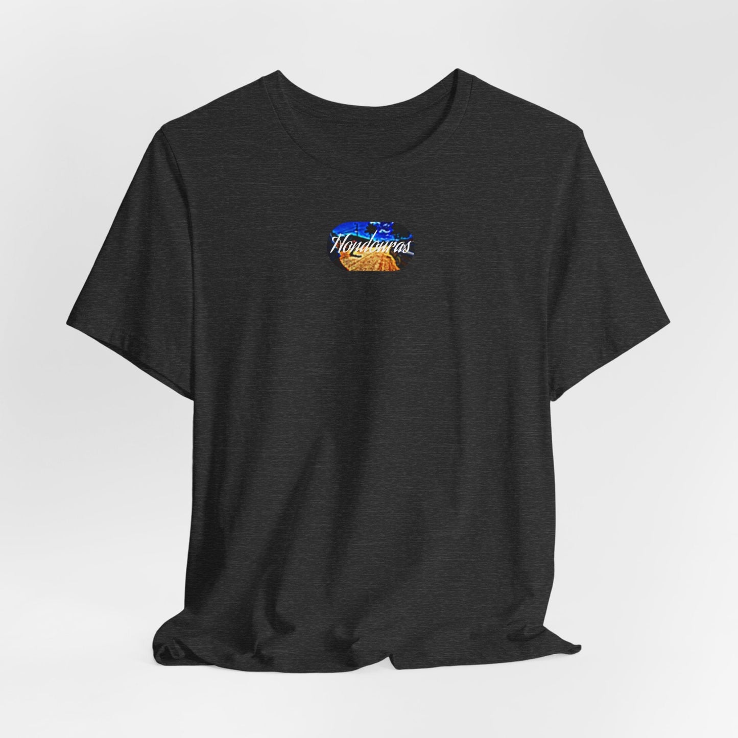 Honduras Oval Art Bella T-Shirt - Mantle x Whitecloak