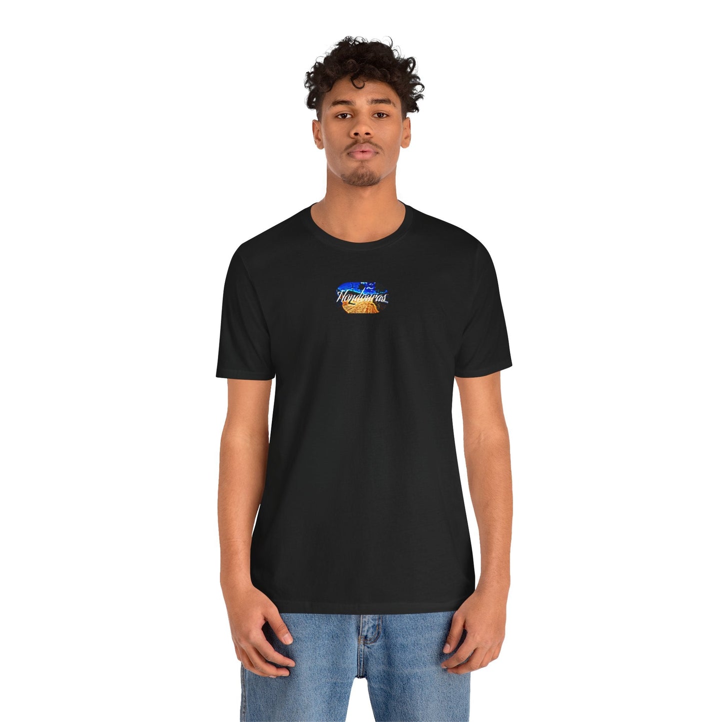 Honduras Oval Art Bella T-Shirt - Mantle x Whitecloak