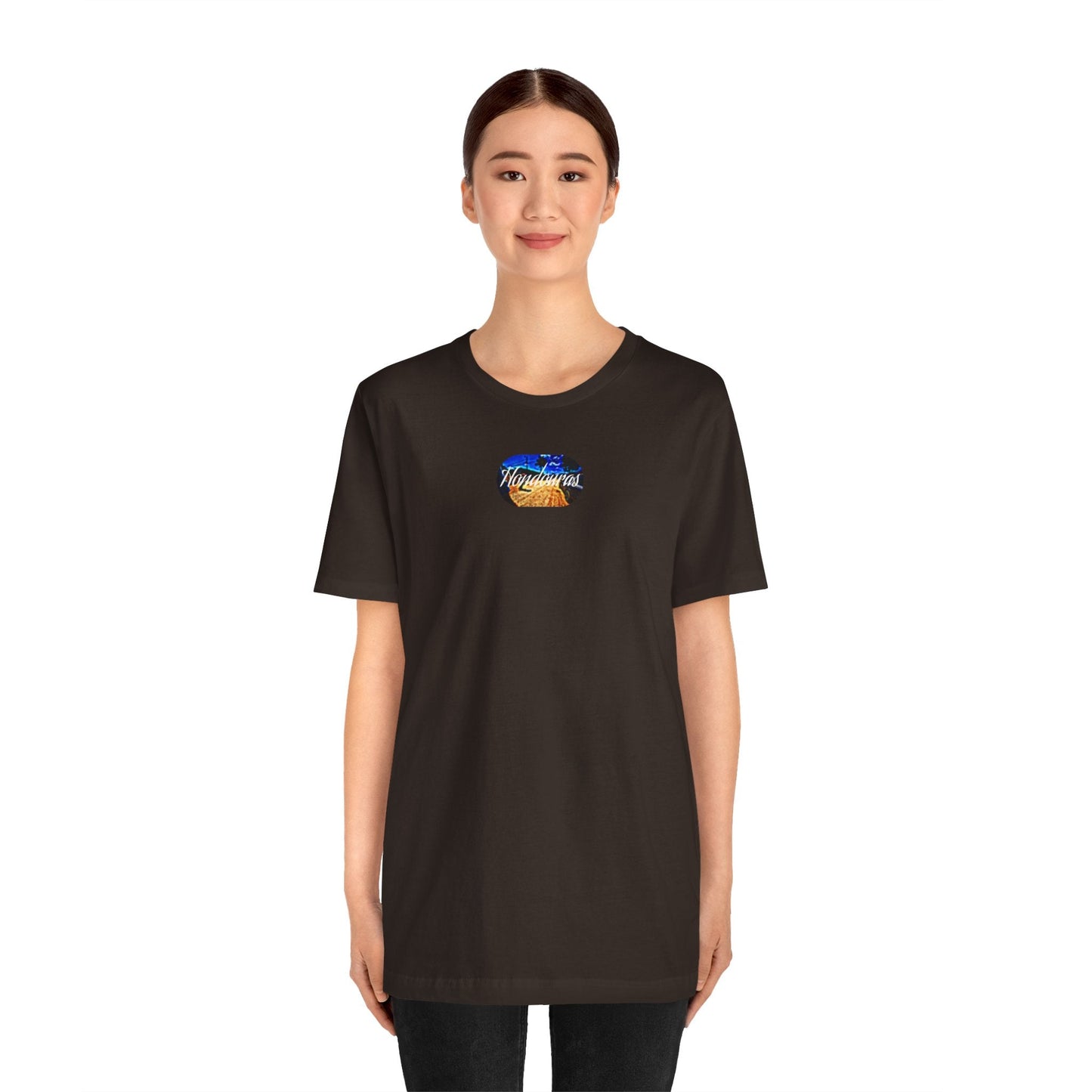 Honduras Oval Art Bella T-Shirt - Mantle x Whitecloak