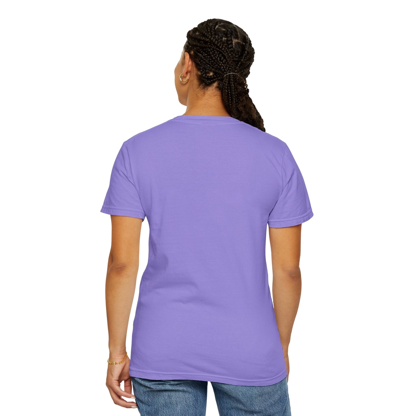 Neon Sun Clip Art Mountain Van Tee - Mantleshop