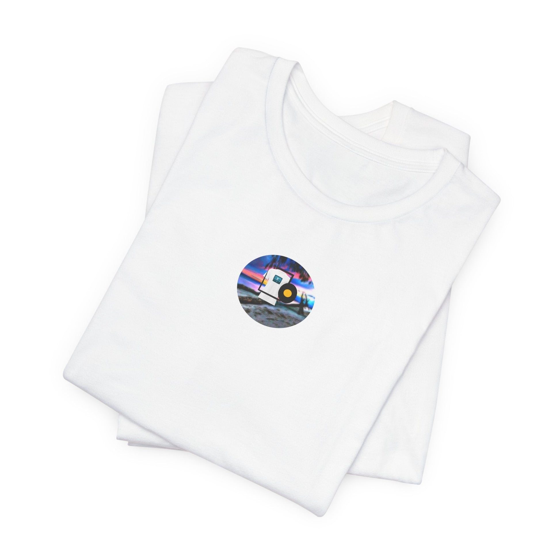 Neon Sun Clip Art Tee - Mantle x Whitecloak