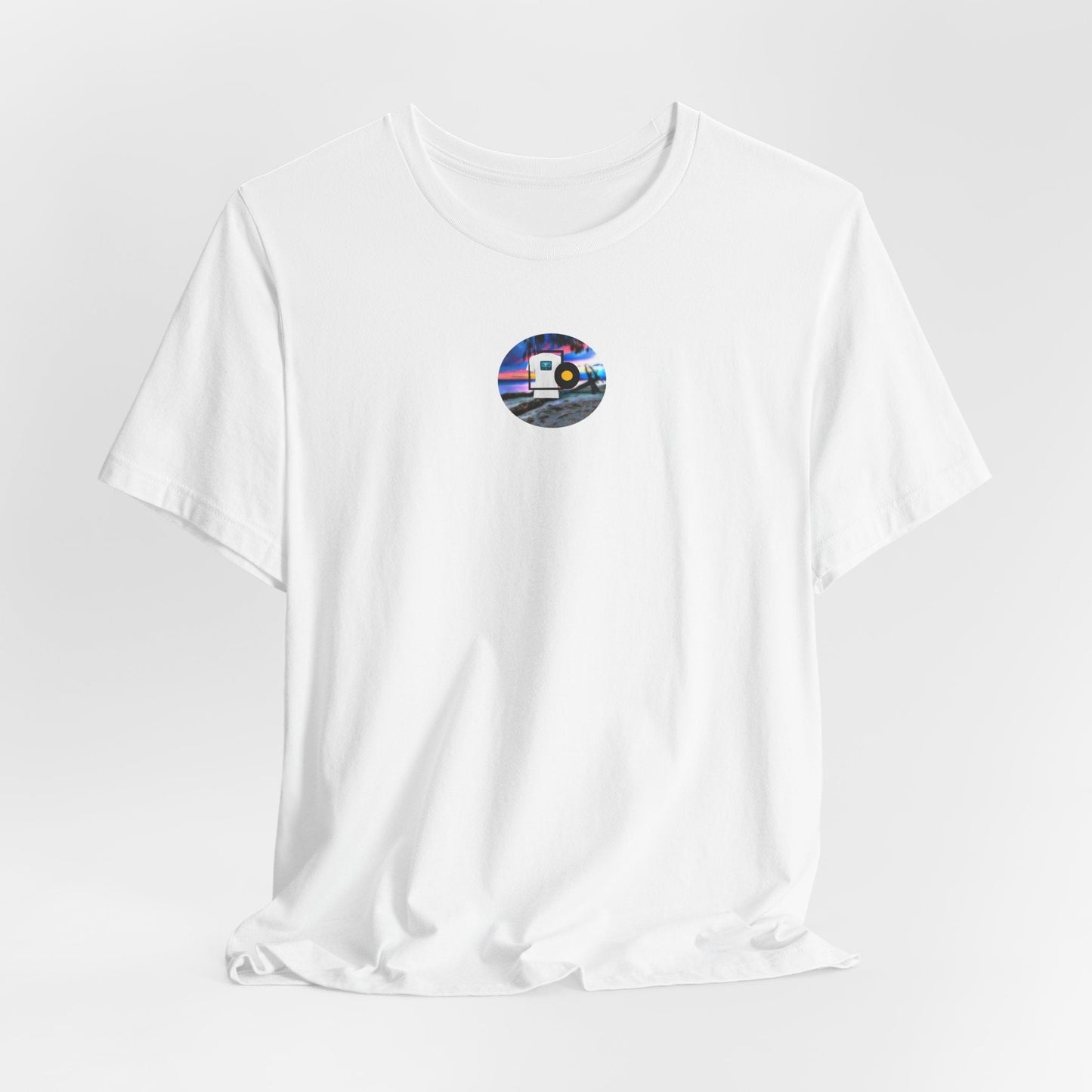 Neon Sun Clip Art Tee - Mantle x Whitecloak