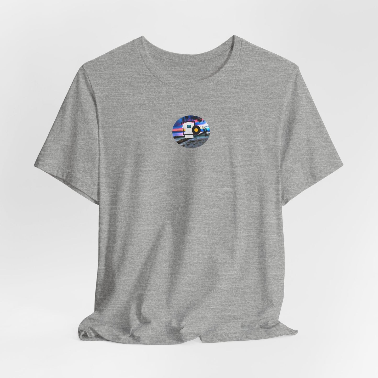 Neon Sun Clip Art Tee - Mantle x Whitecloak