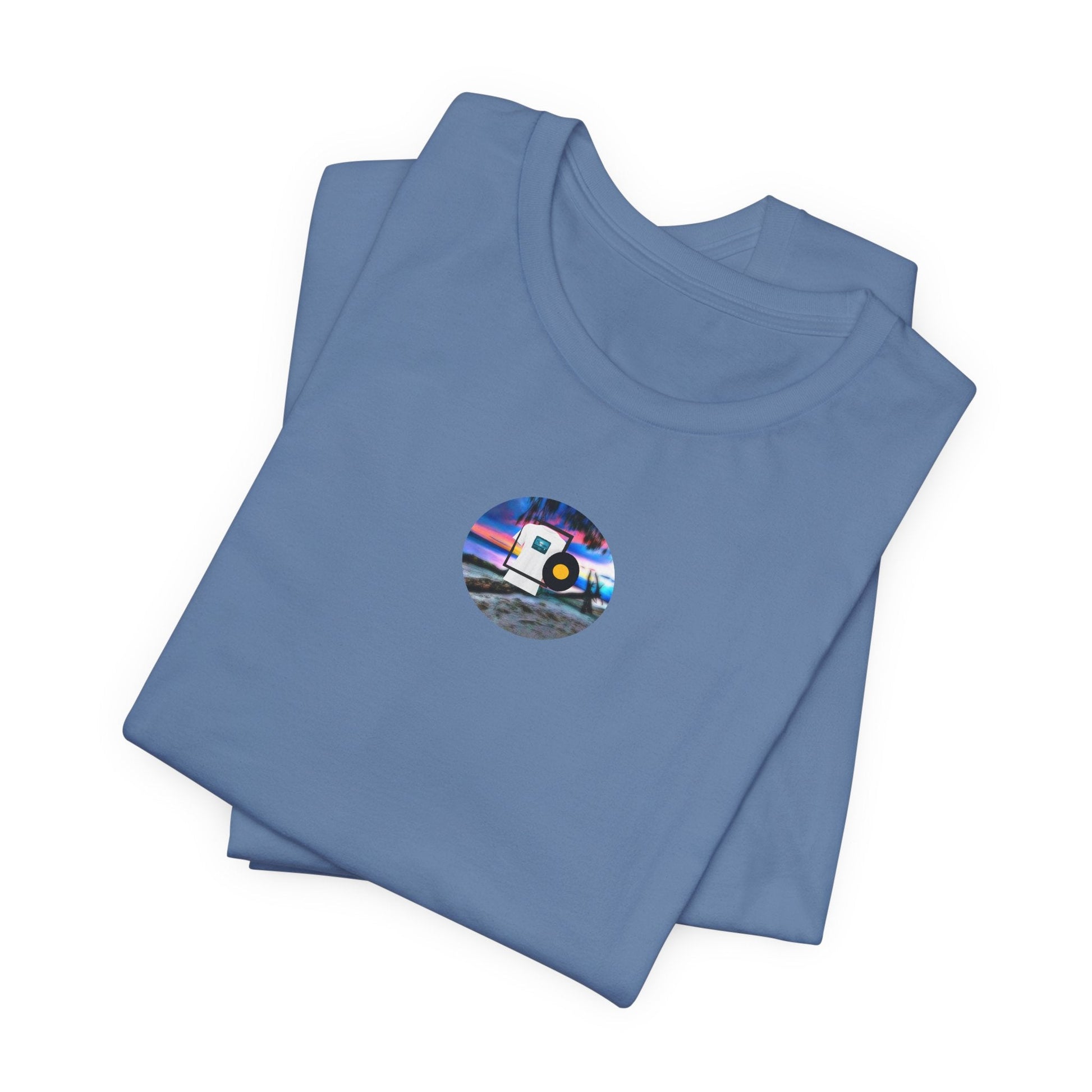 Neon Sun Clip Art Tee - Mantle x Whitecloak