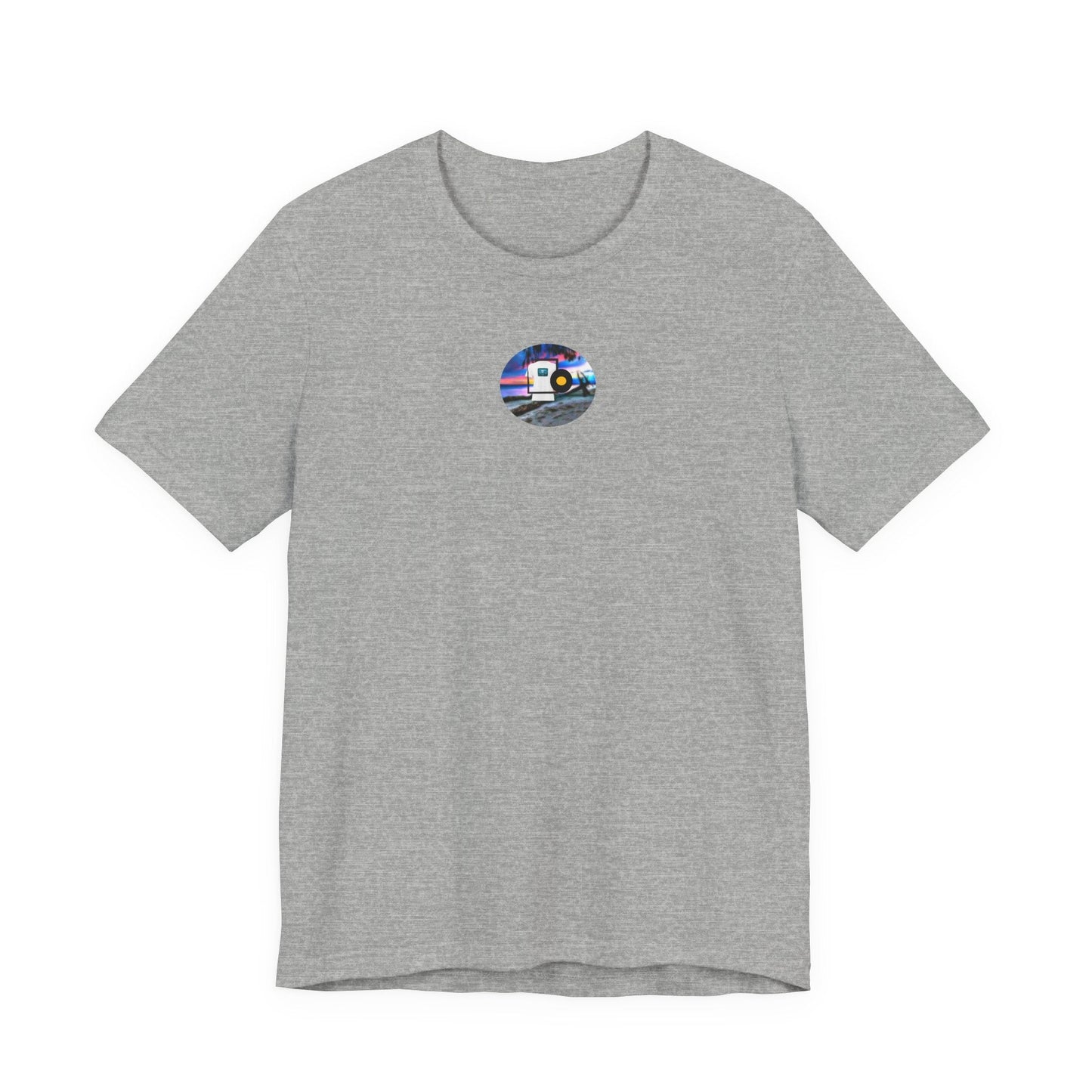 Neon Sun Clip Art Tee - Mantle x Whitecloak