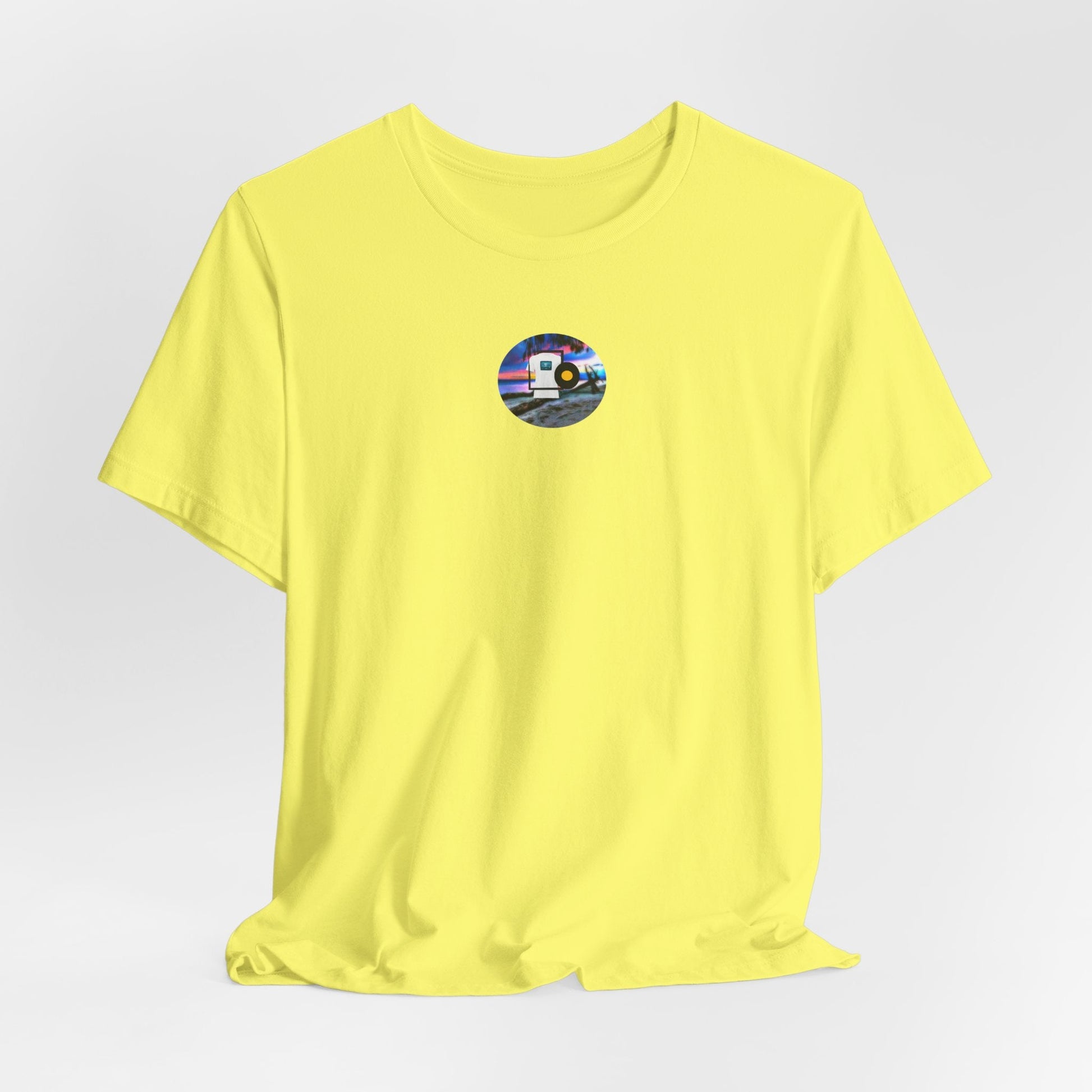 Neon Sun Clip Art Tee - Mantle x Whitecloak