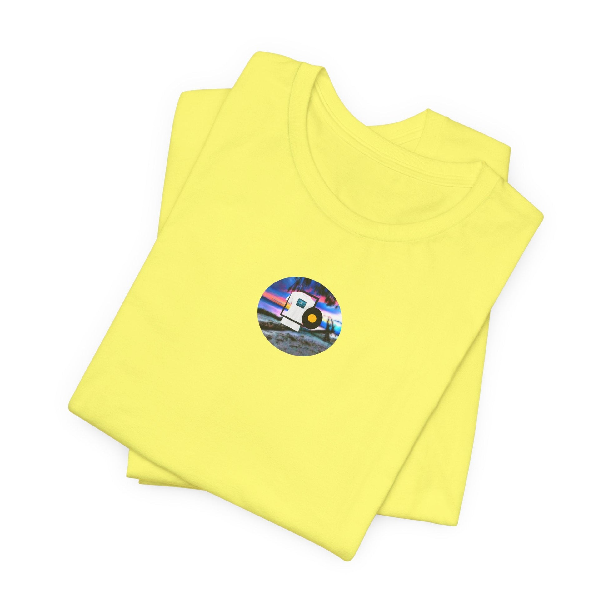 Neon Sun Clip Art Tee - Mantle x Whitecloak