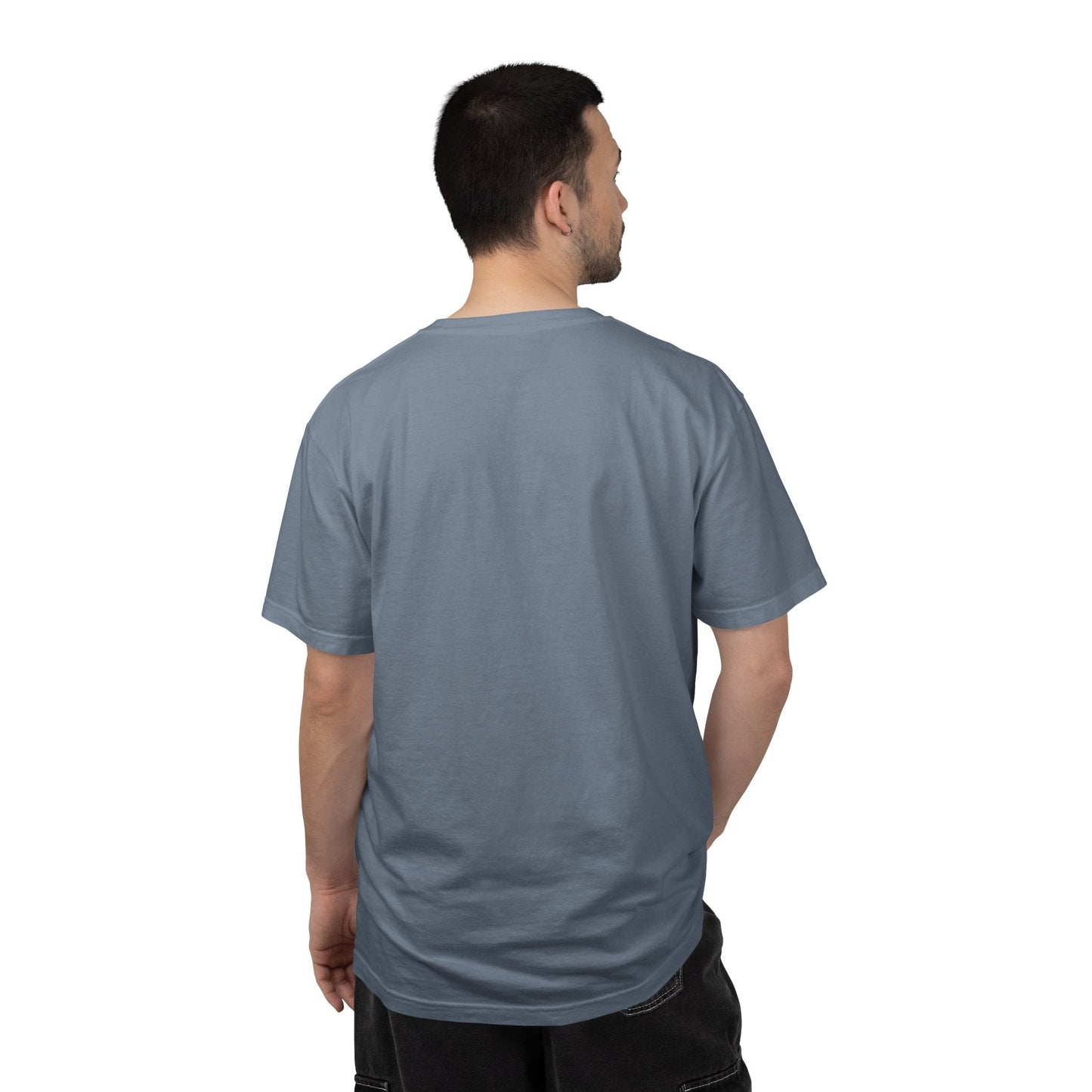 Neon Wave Text T-Shirt - Mantle x Whitecloak